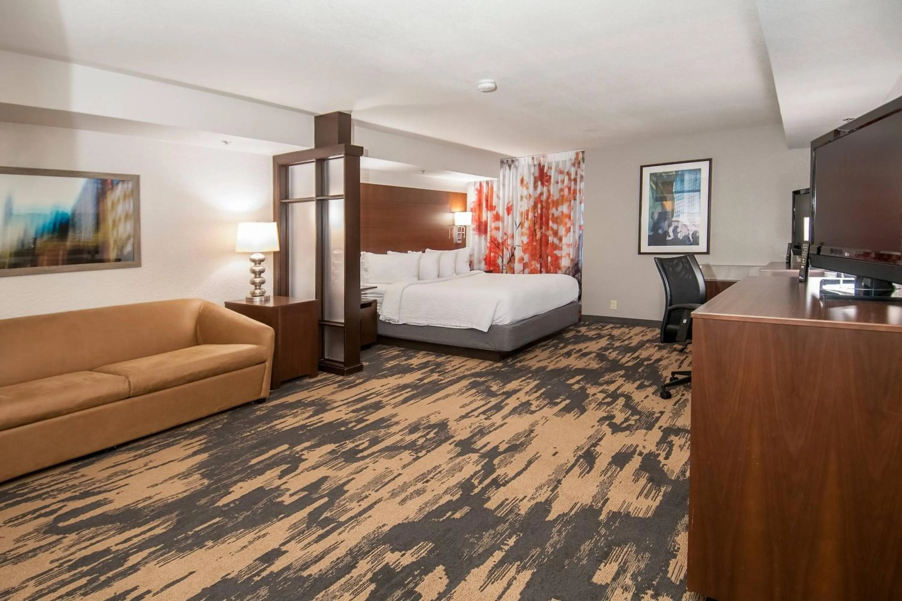 Bedroom, Bed in Fairfield Inn & Suites by Marriott Dallas DFW Airport South/Irving