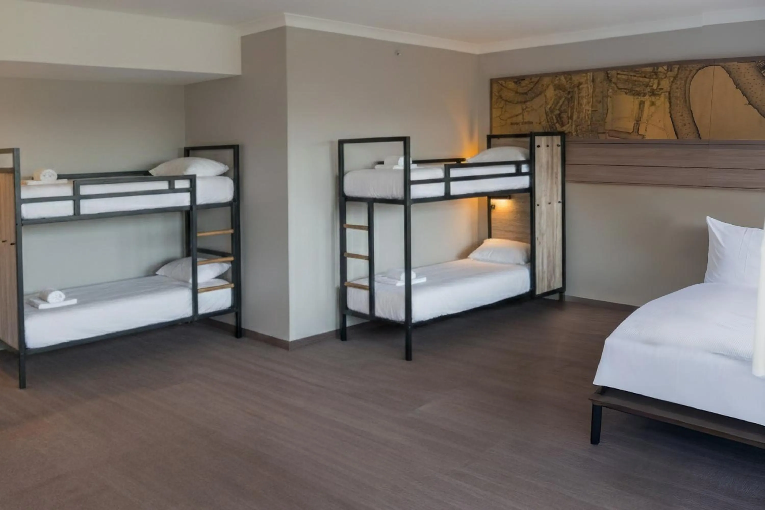 bunk bed, Bed in a&o London Docklands Riverside