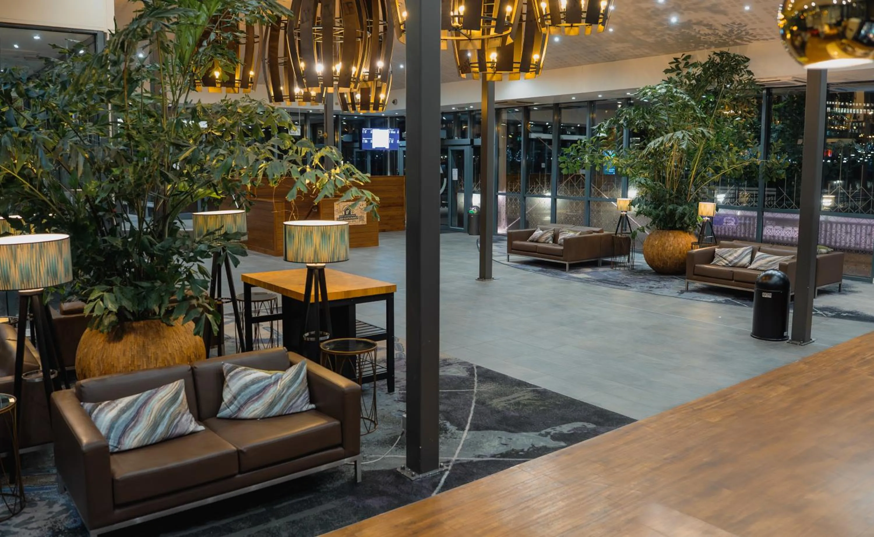 Lobby or reception in a&o London Docklands Riverside