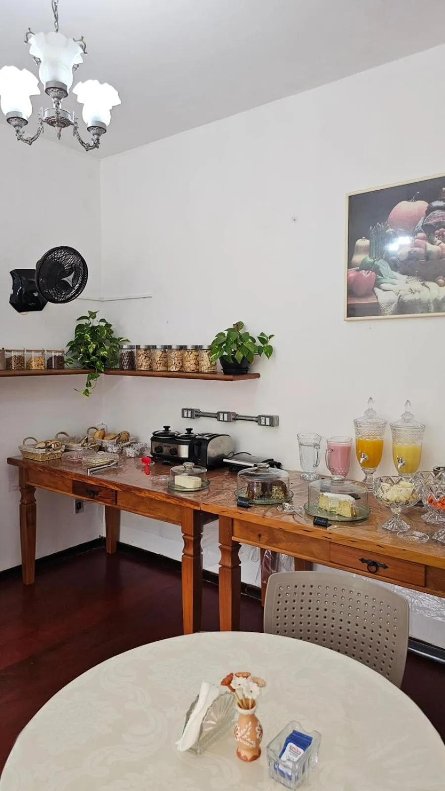 Breakfast in Pousada Villa Real