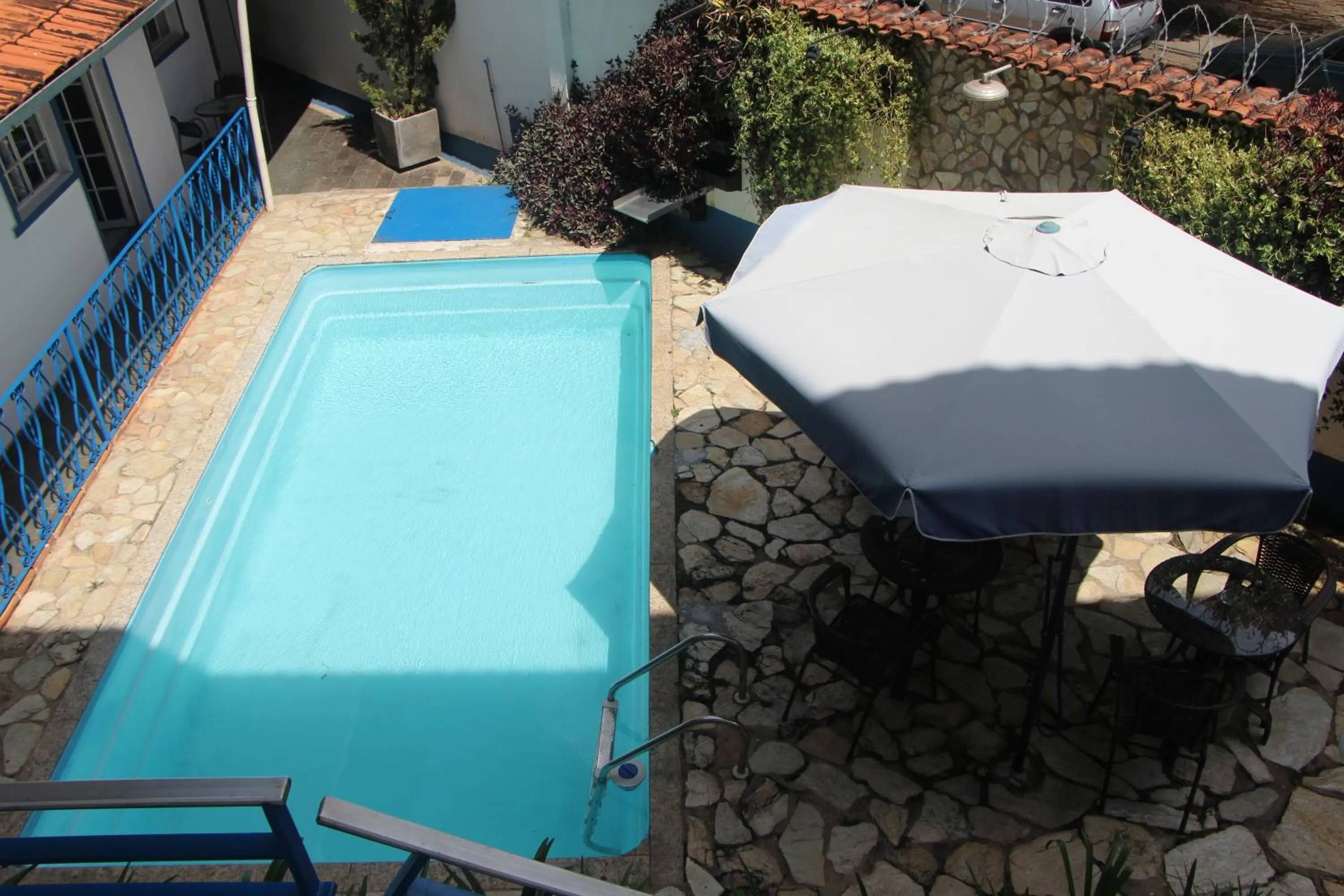 Swimming pool in Pousada Villa Real