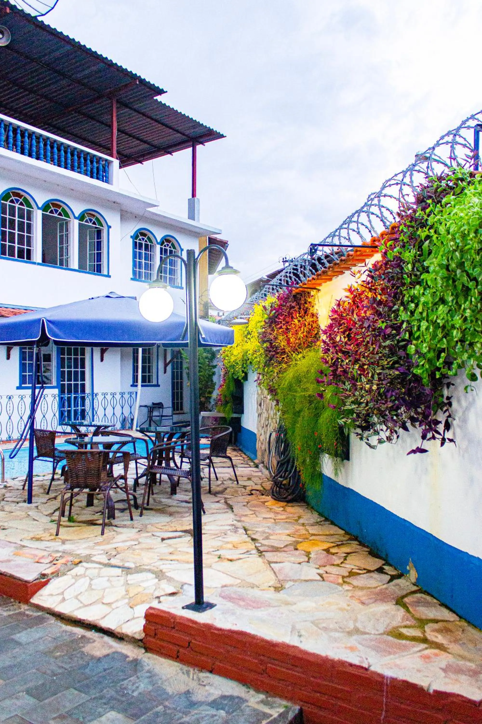 Swimming pool in Pousada Villa Real