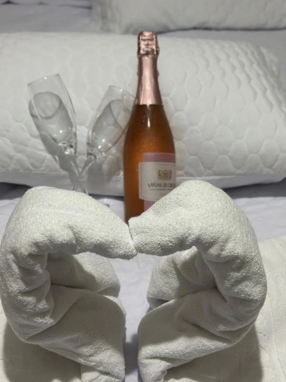 Bed in Pousada Villa Real