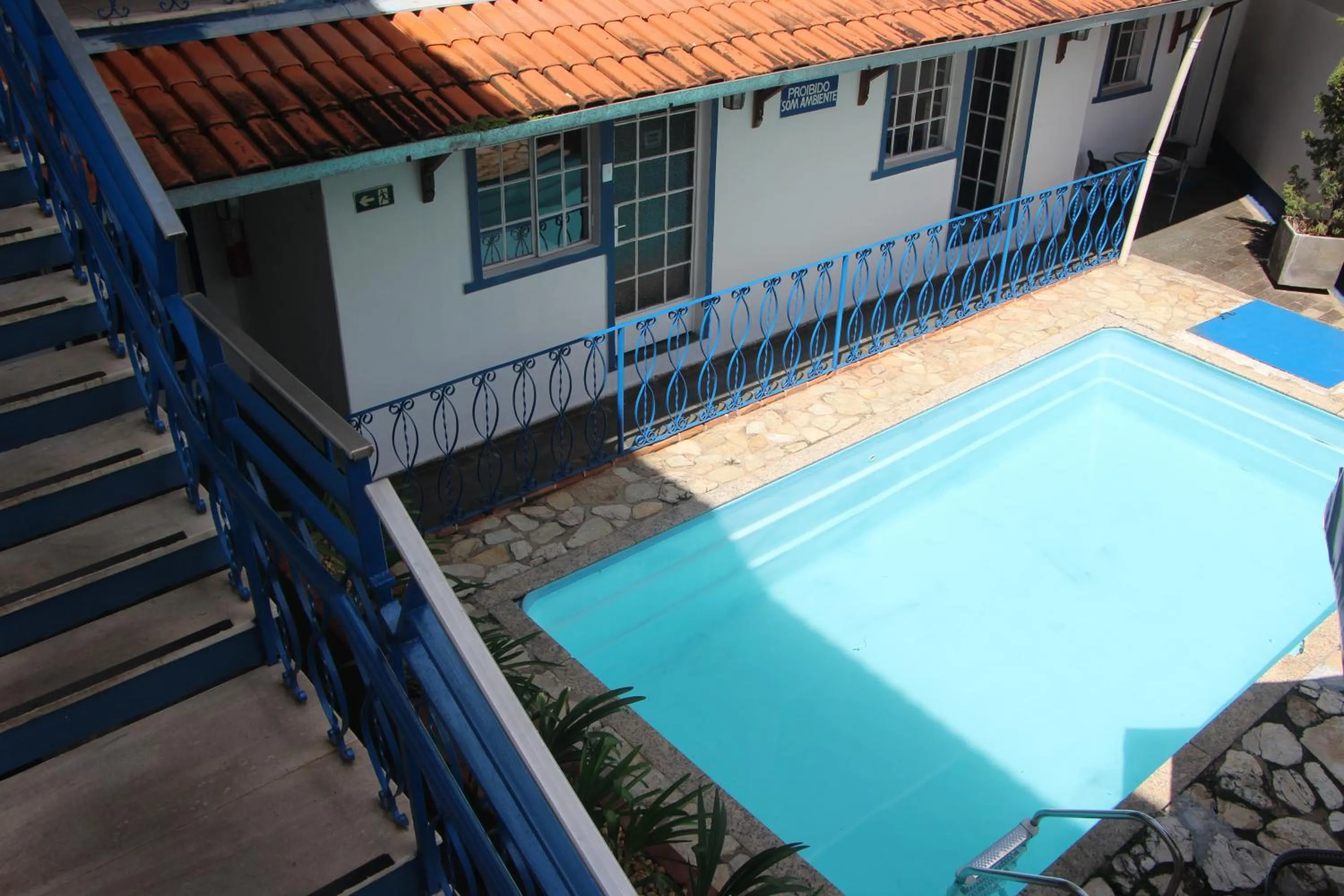 Swimming pool in Pousada Villa Real