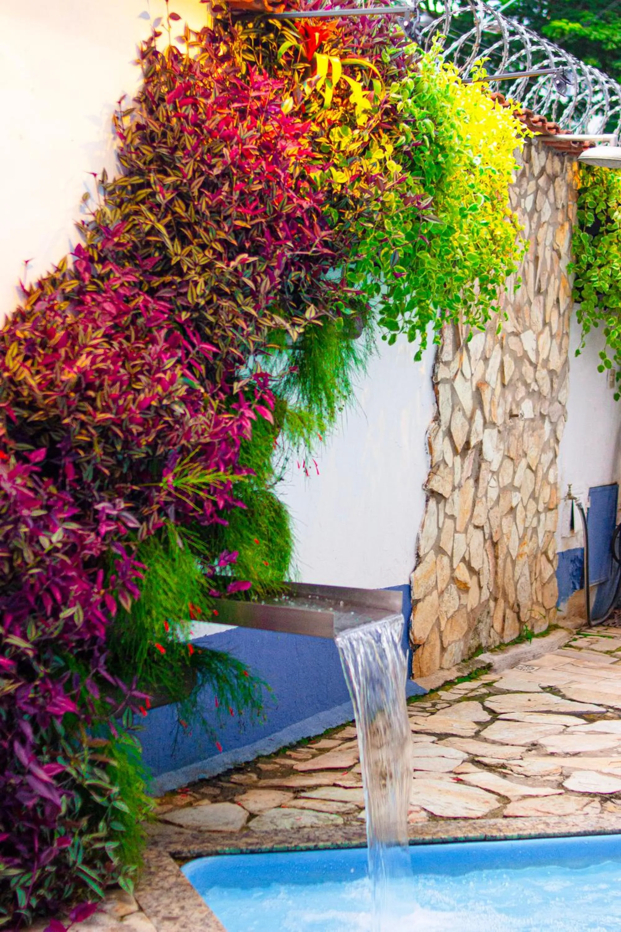 Swimming pool in Pousada Villa Real