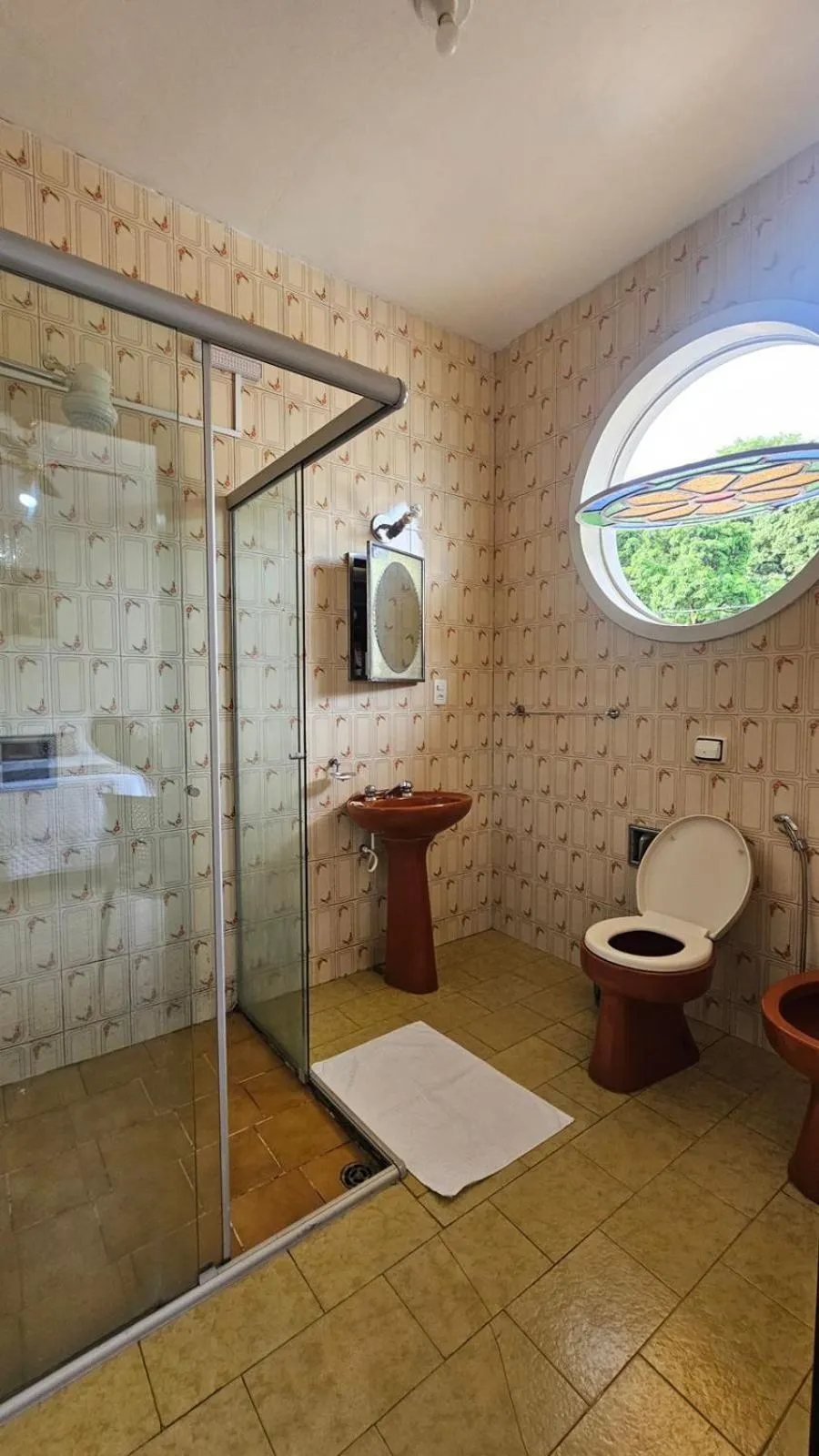 Bathroom in Pousada Villa Real