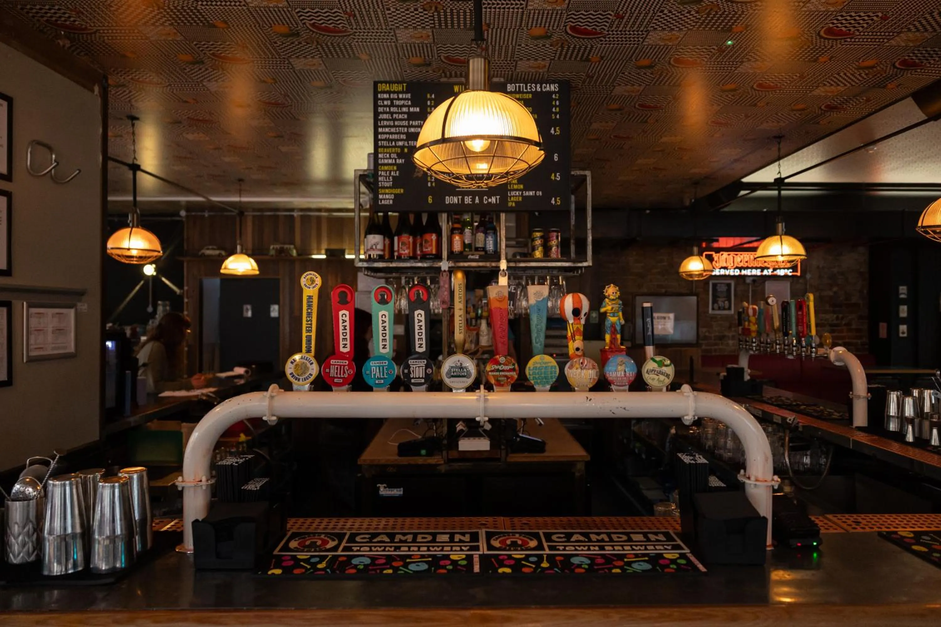 Restaurant/places to eat in Malacuna Manchester