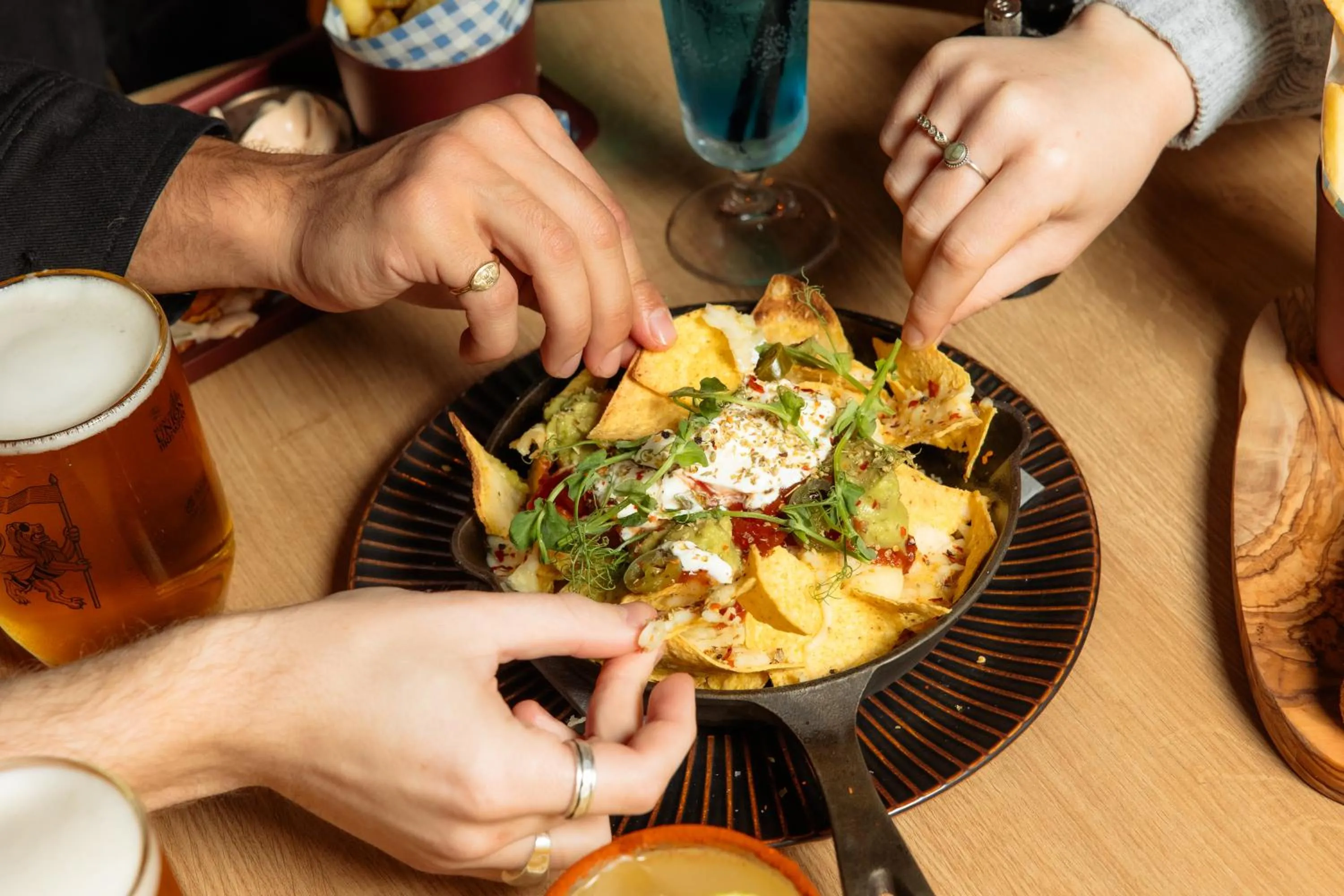 Restaurant/places to eat in Malacuna Manchester