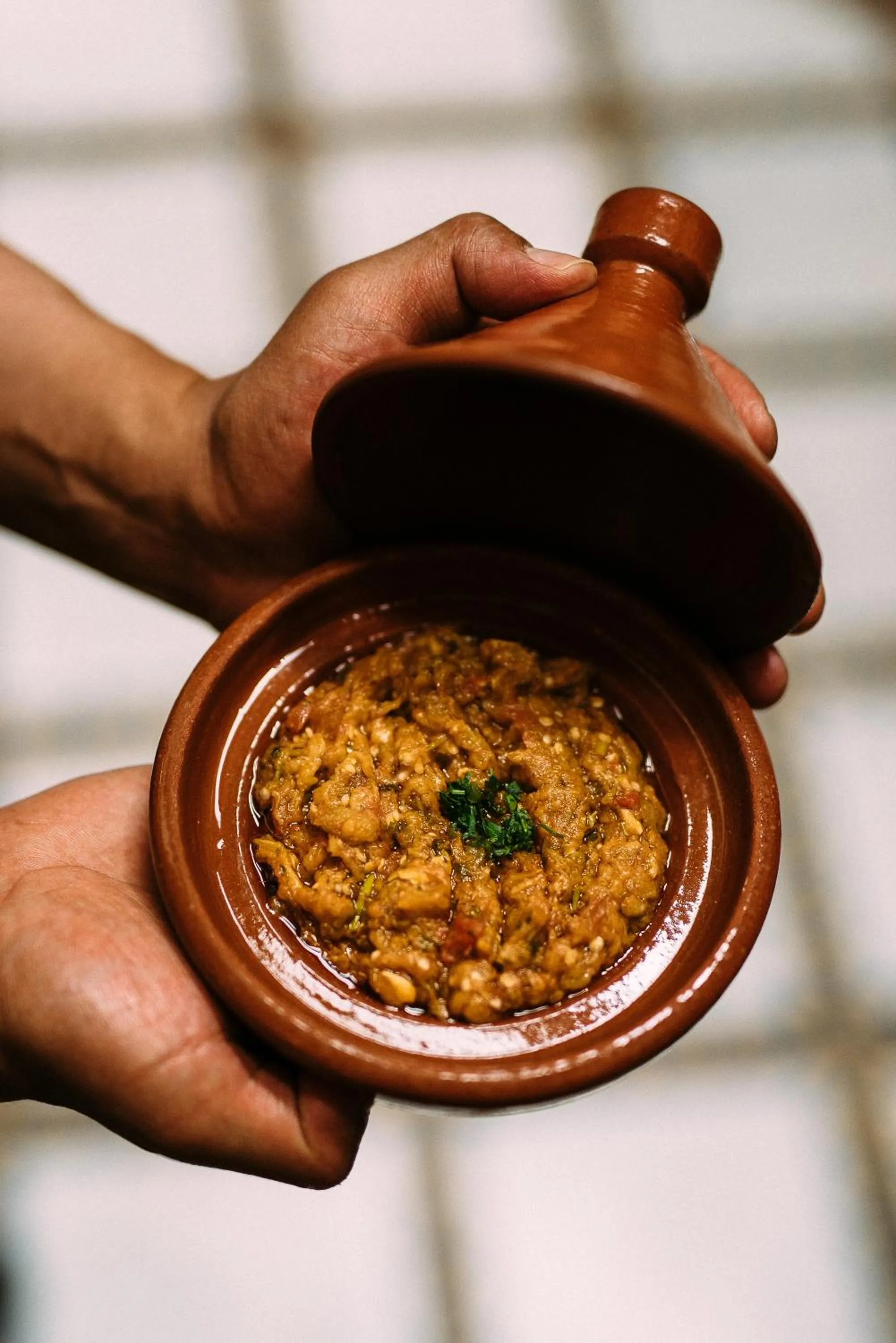 Food and drinks in La Maison Bleue Batha