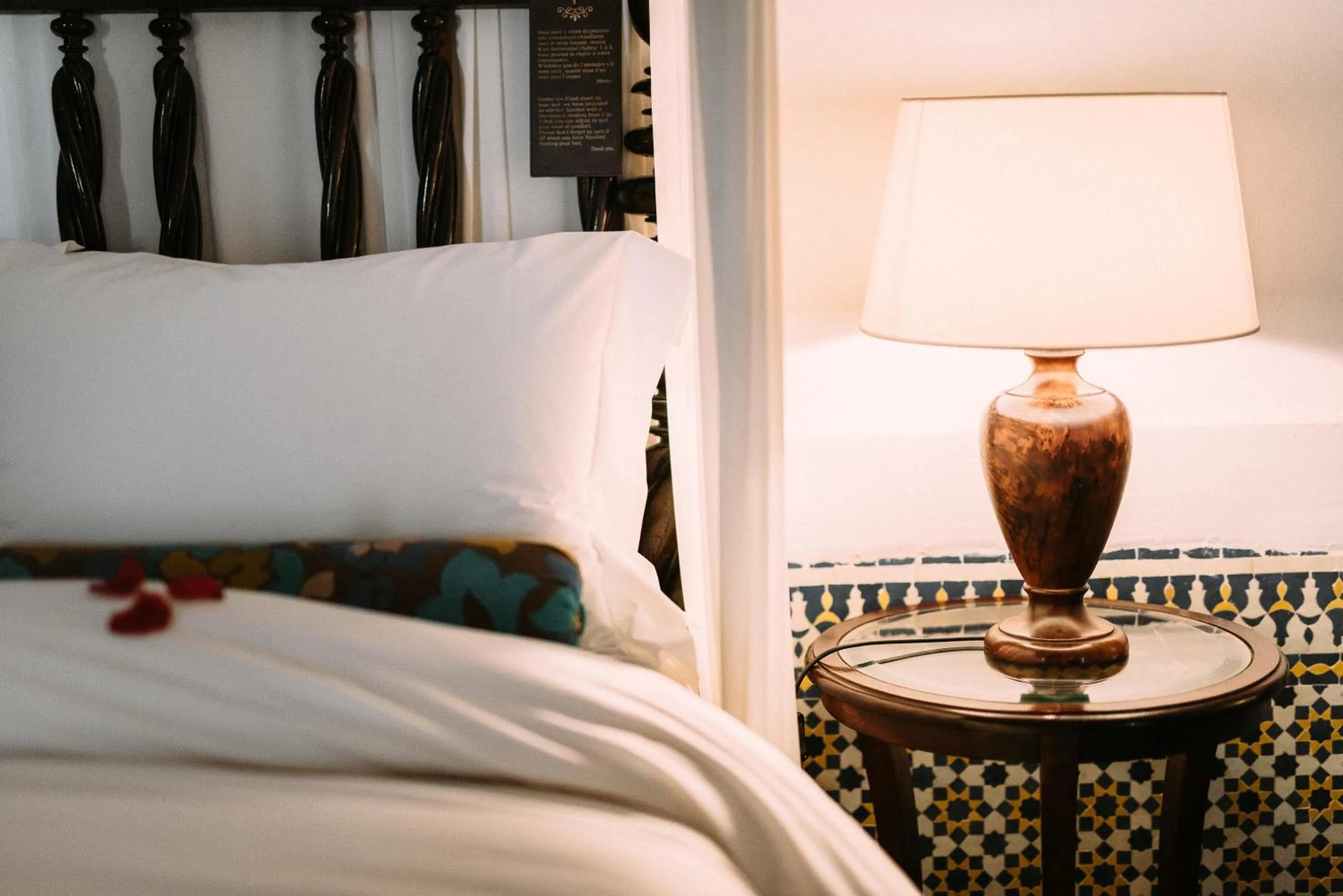 Bedroom, Bed in La Maison Bleue Batha