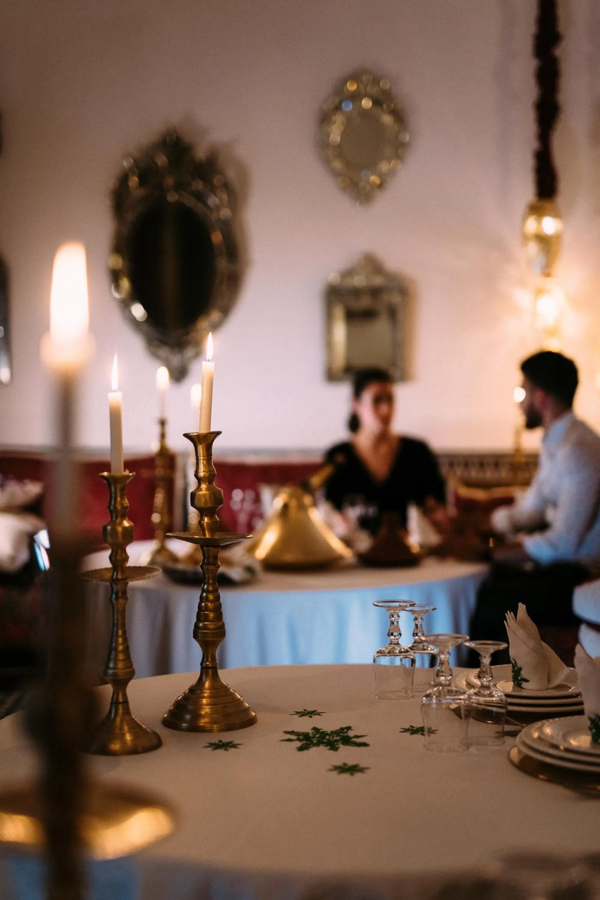 Restaurant/places to eat in La Maison Bleue Batha