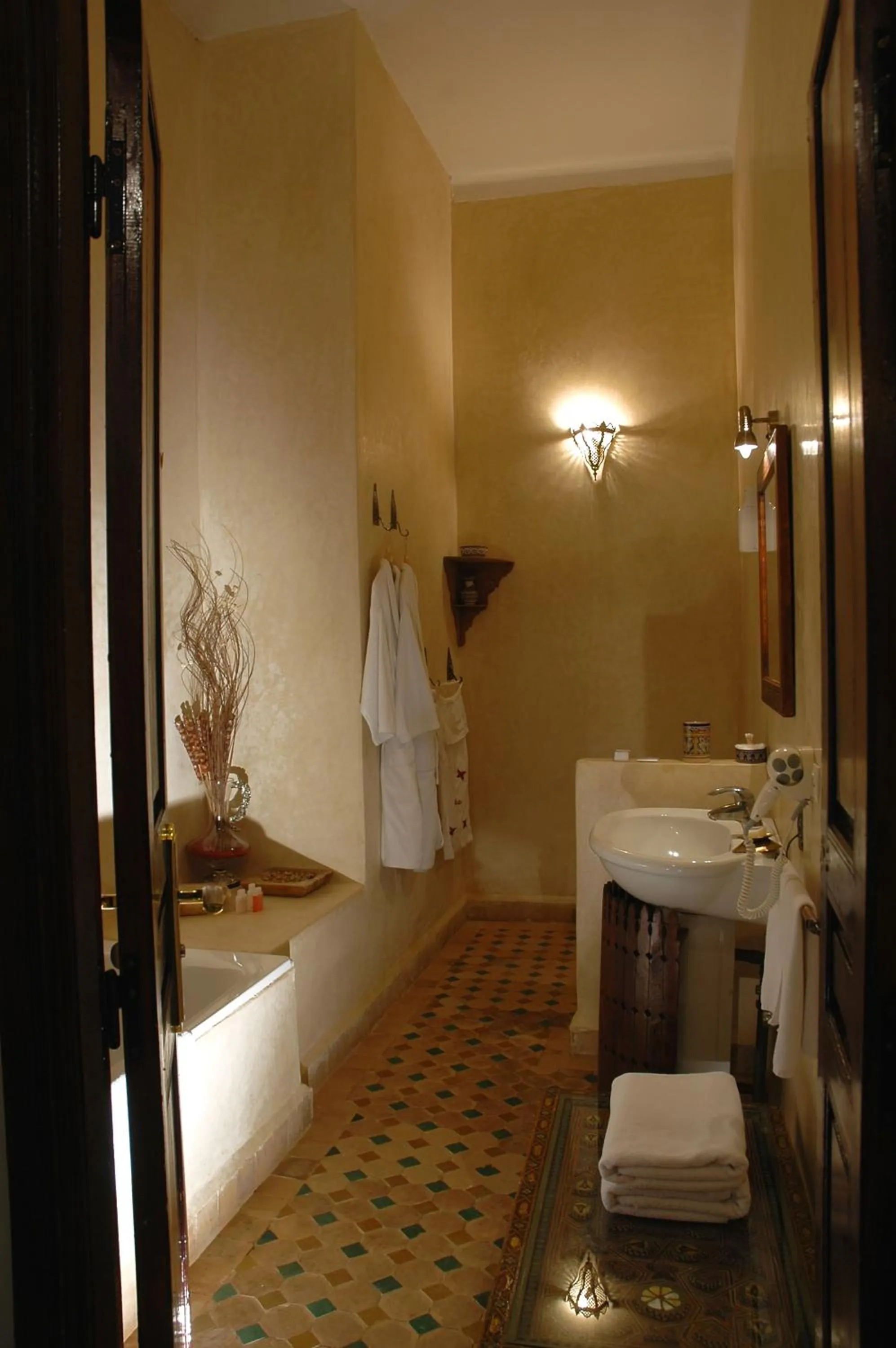 Bathroom in La Maison Bleue Batha