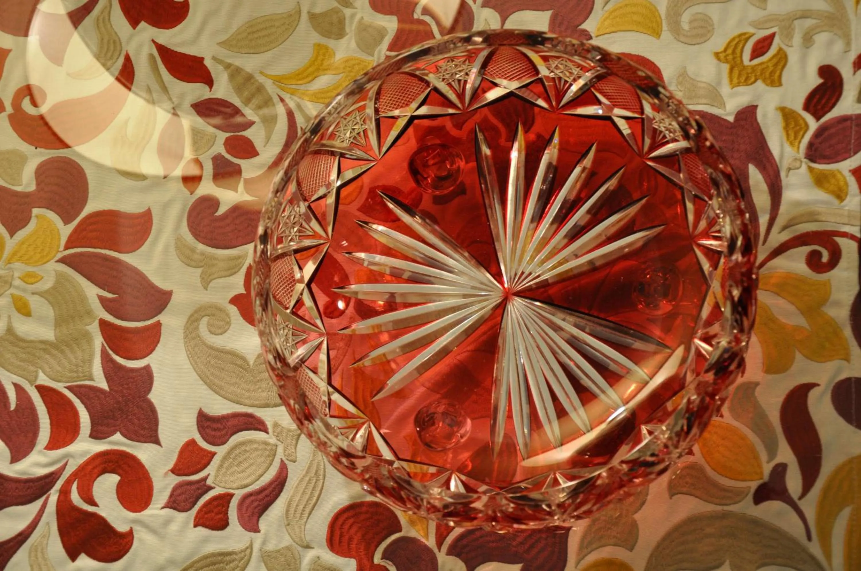 Decorative detail in La Maison Bleue Batha