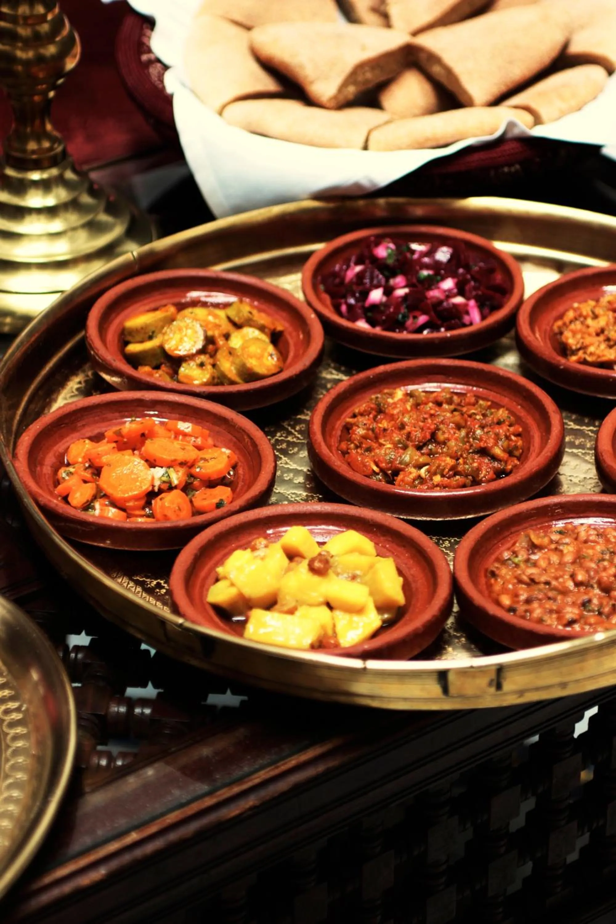 Food and drinks in La Maison Bleue Batha