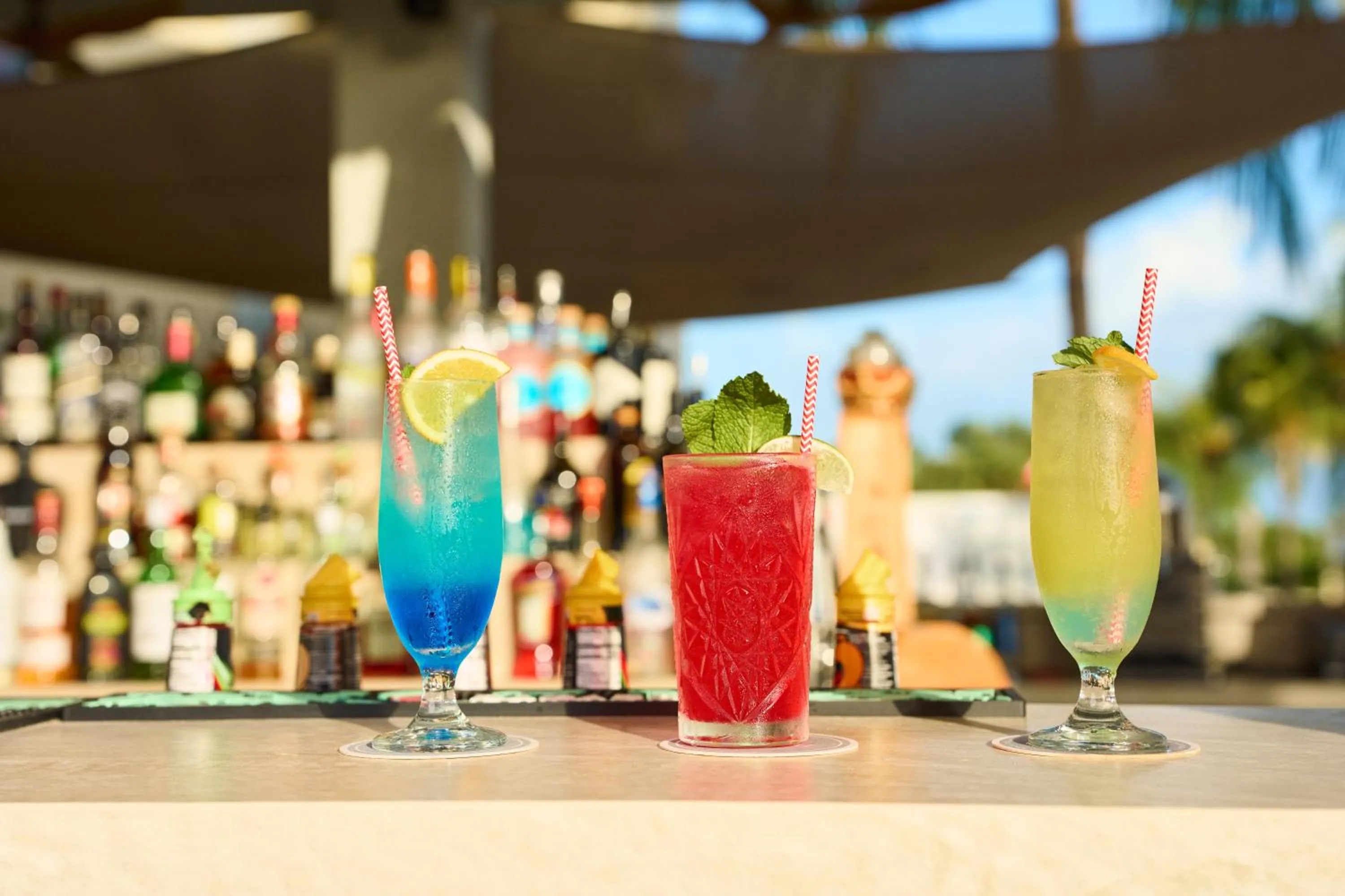 Food and drinks in Papagayo Beach Resort