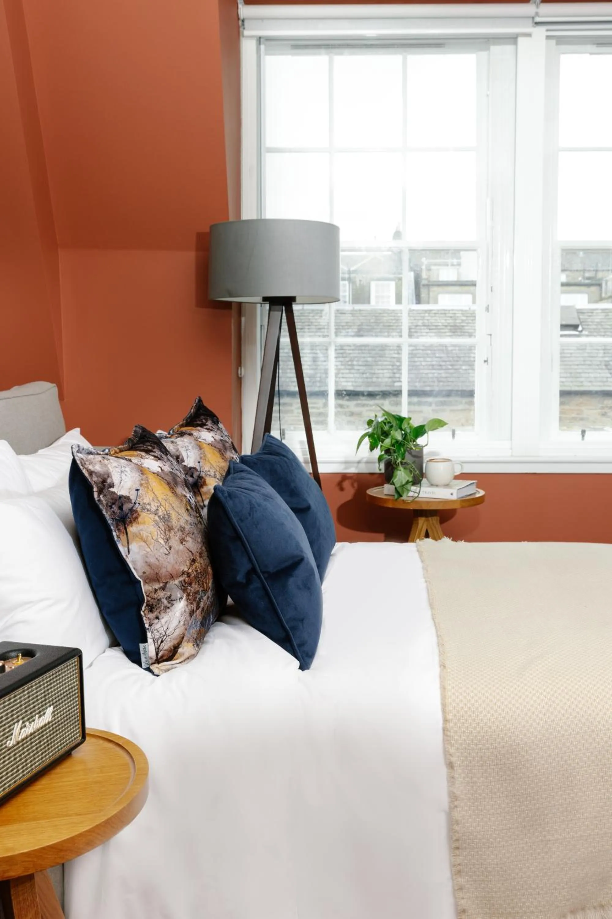 Bedroom, Bed in Heeton Concept Aparthotel Edinburgh Queen Street