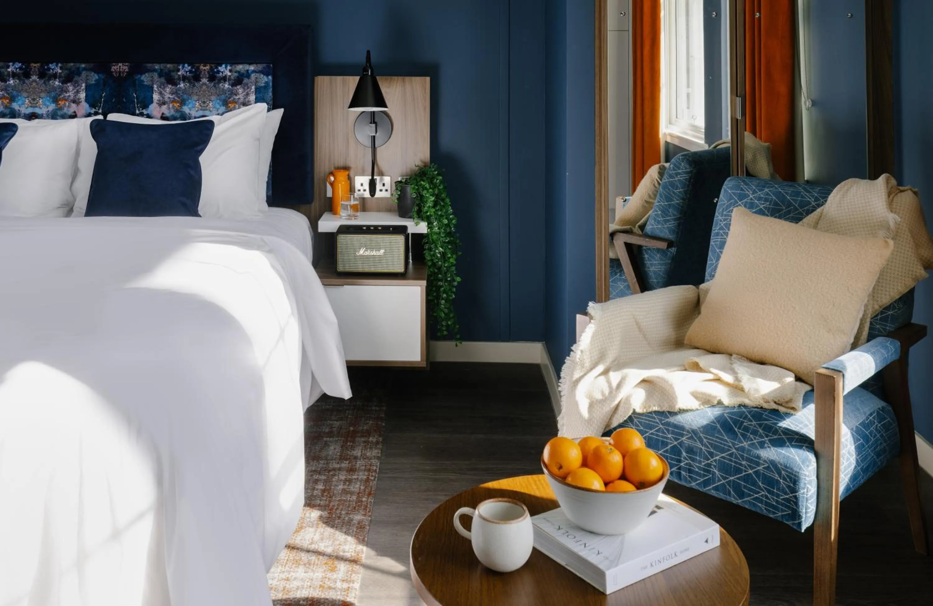 Bedroom, Bed in Heeton Concept Aparthotel Edinburgh Queen Street