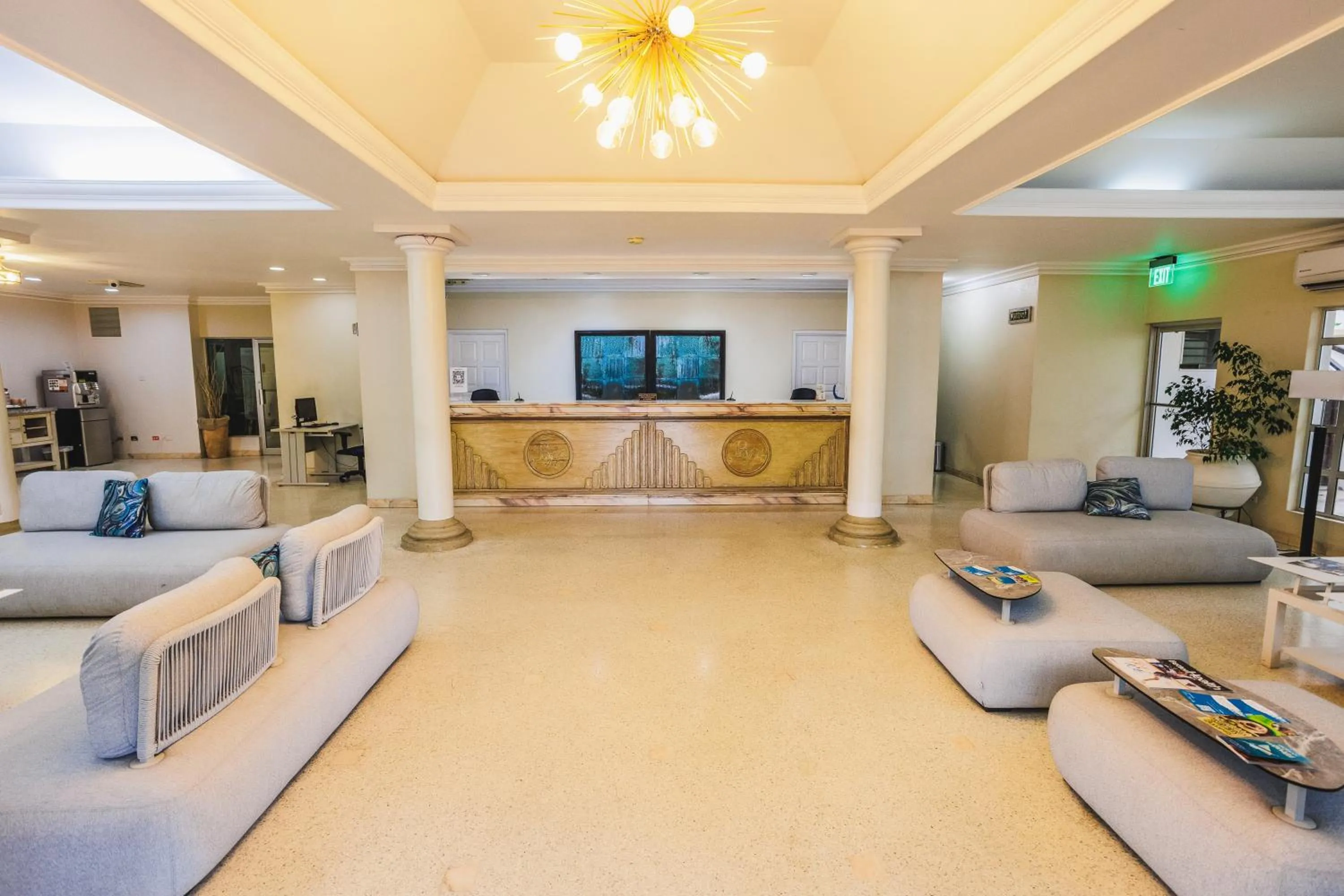 Lobby or reception in Blue Horizon Hotel