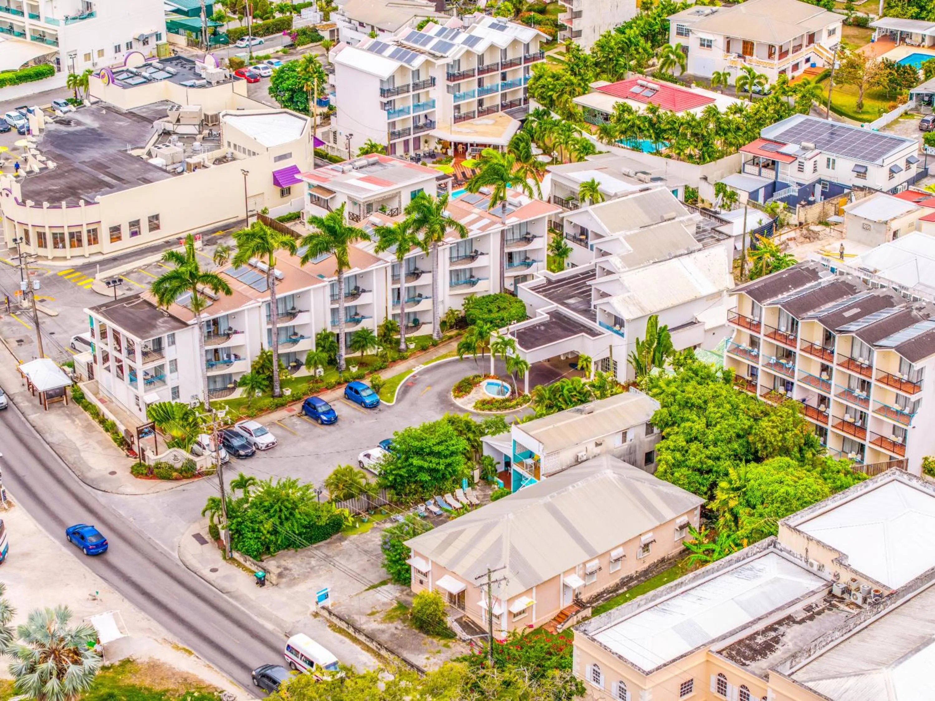 Property building in Blue Horizon Hotel