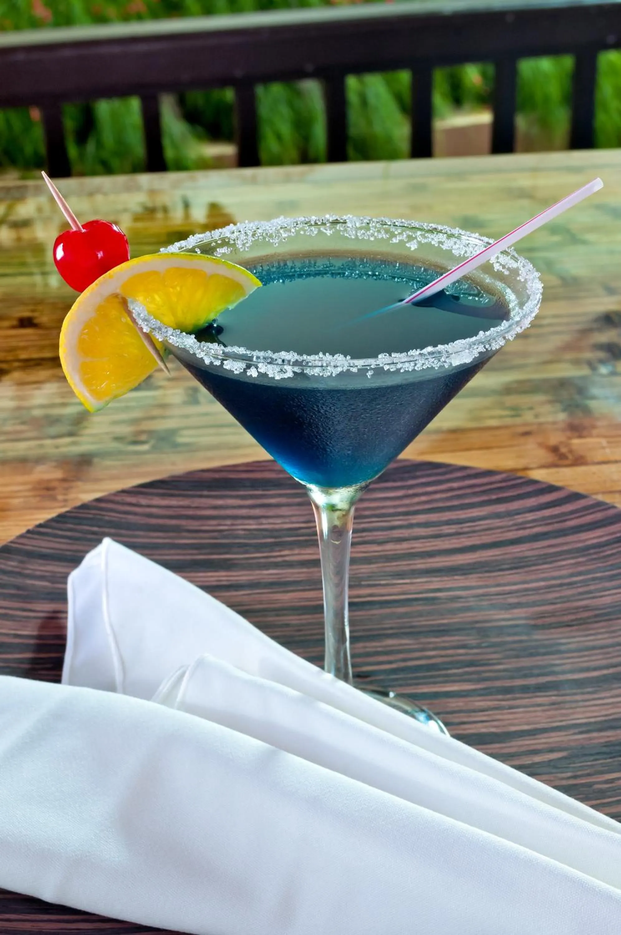 Drinks in Blue Horizon Hotel