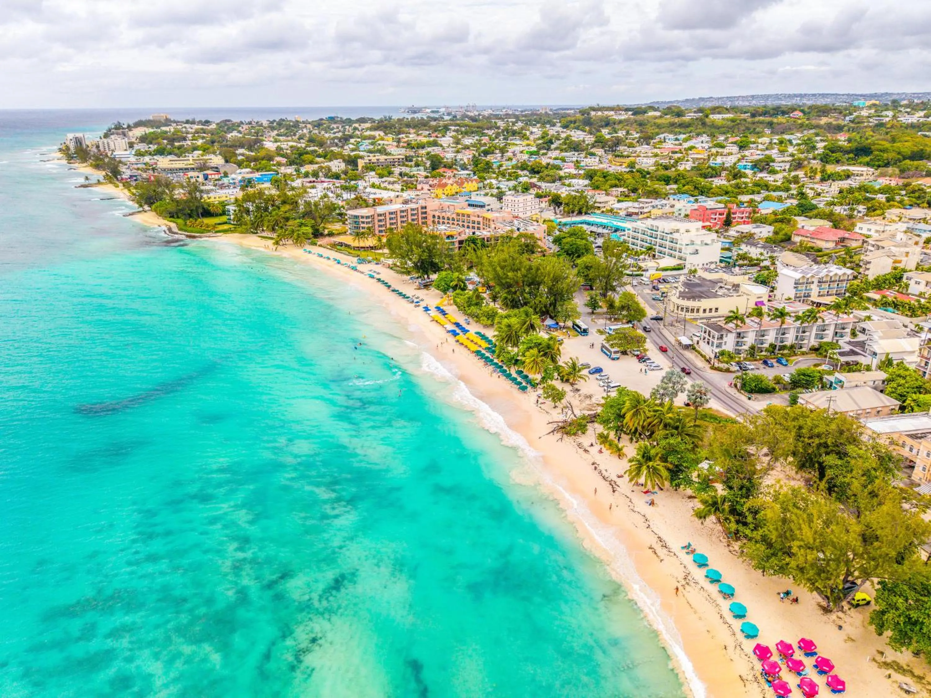 Beach in Blue Horizon Hotel
