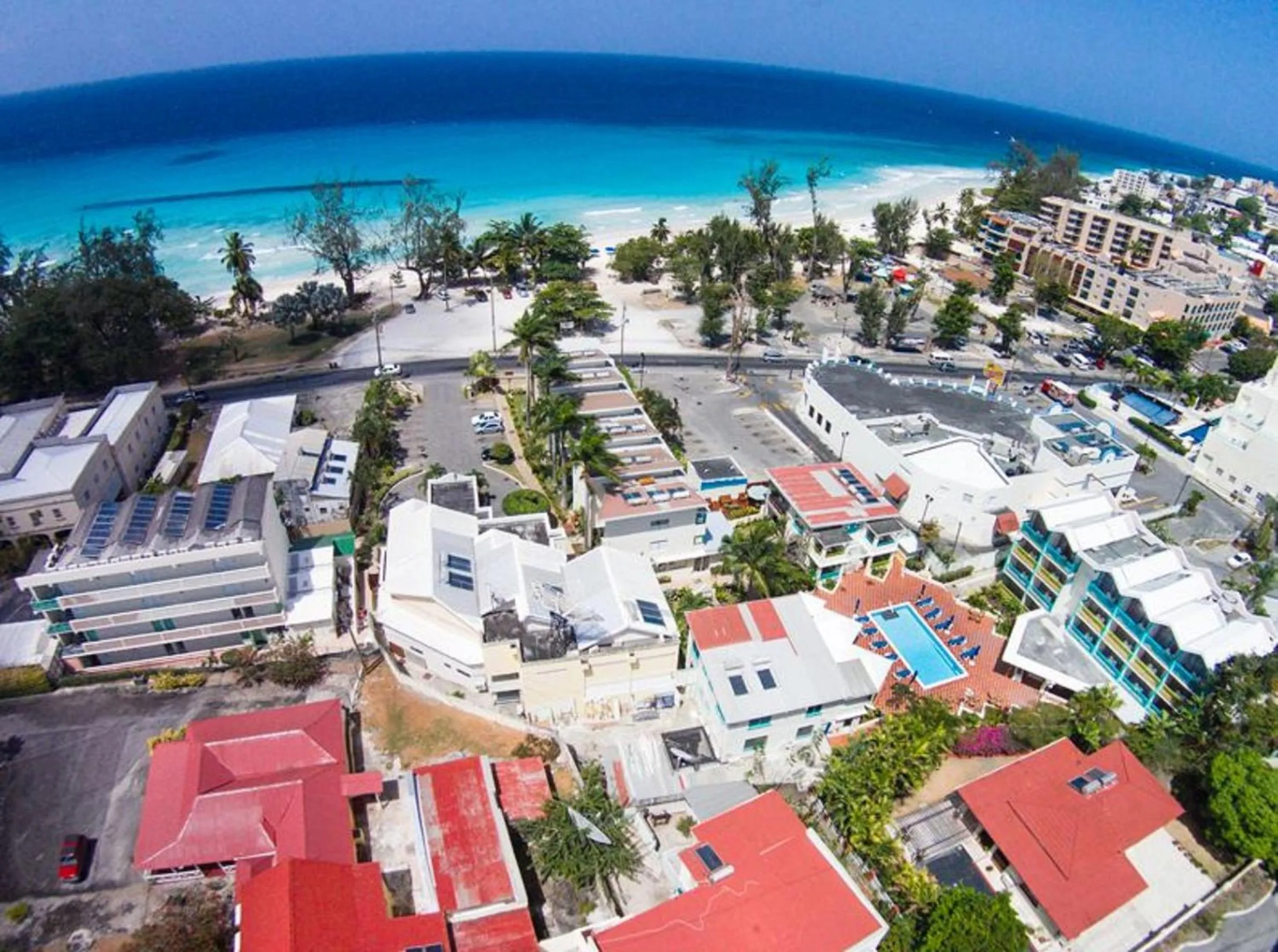 Bird's eye view in Blue Horizon Hotel