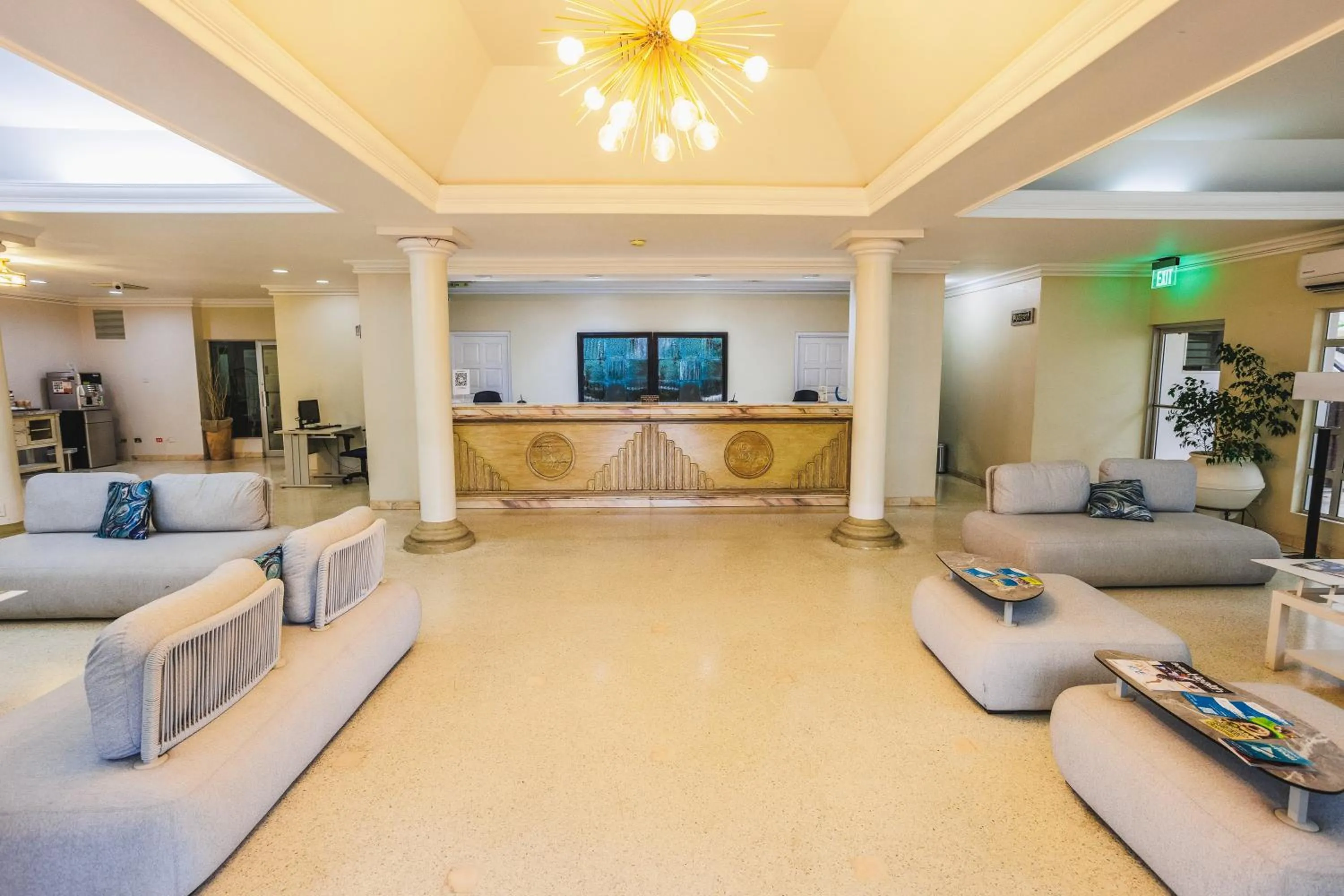 Lobby or reception in Blue Horizon Hotel