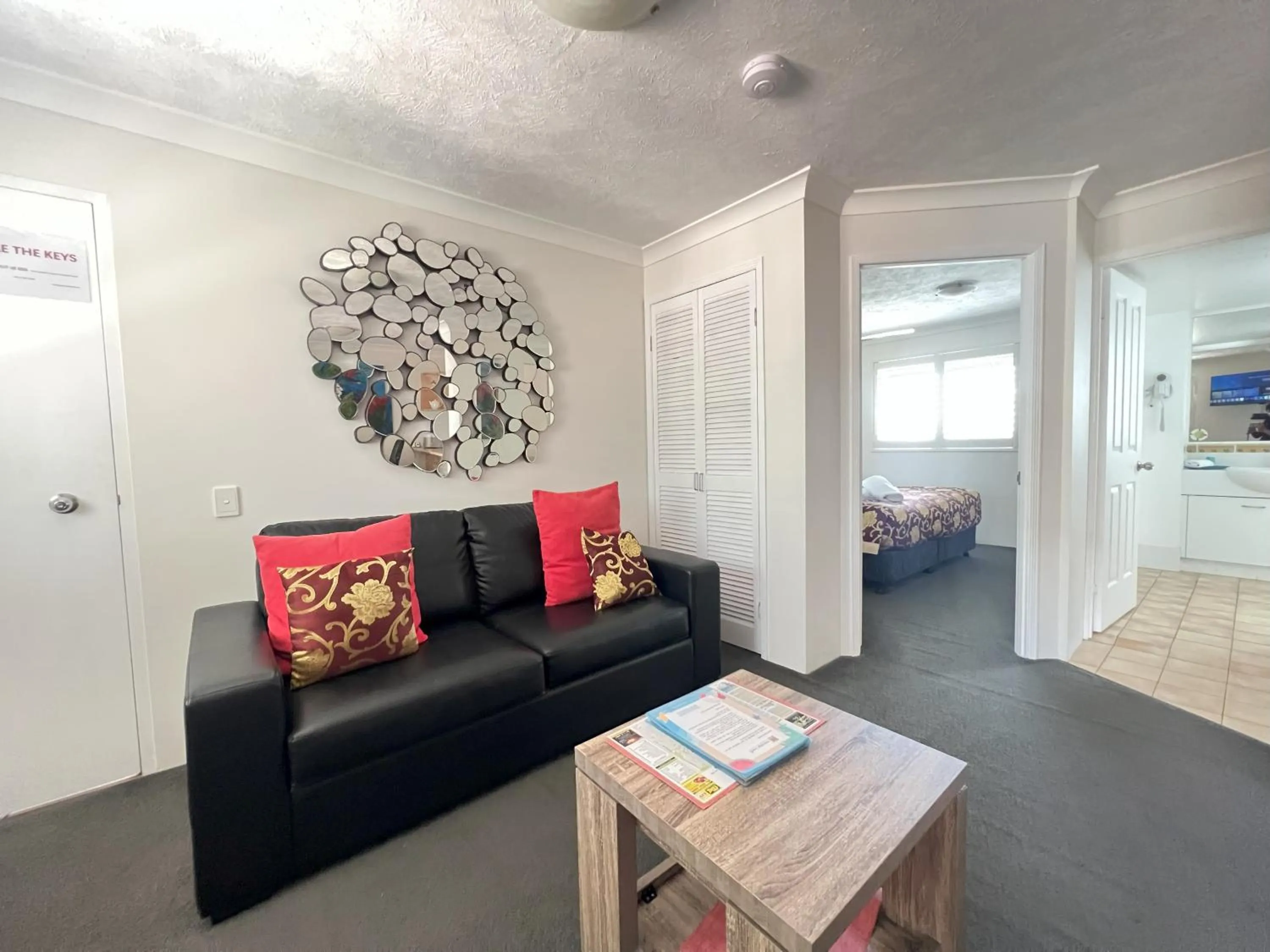 Living room in Montego Sands Resort