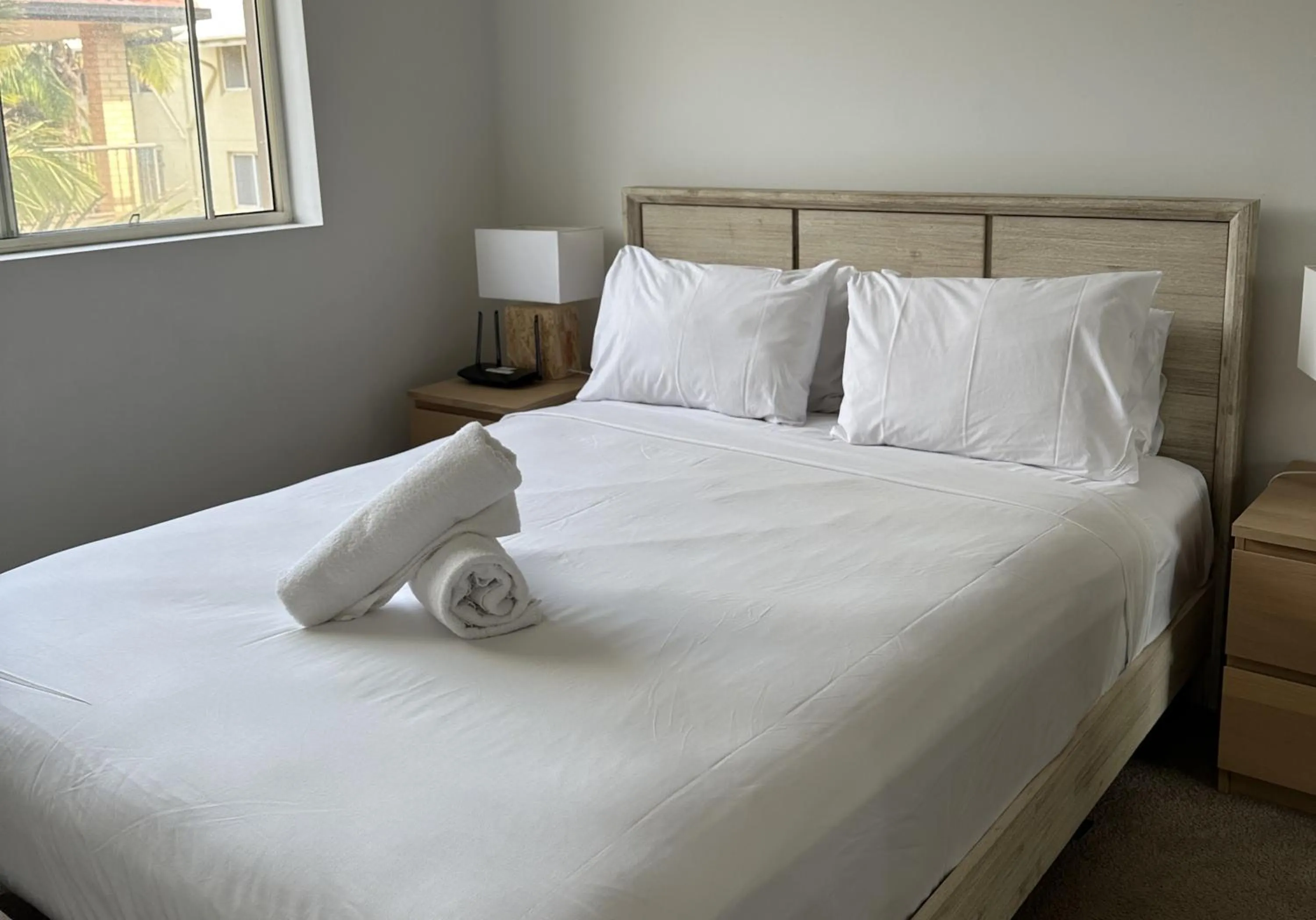 Bed in Montego Sands Resort