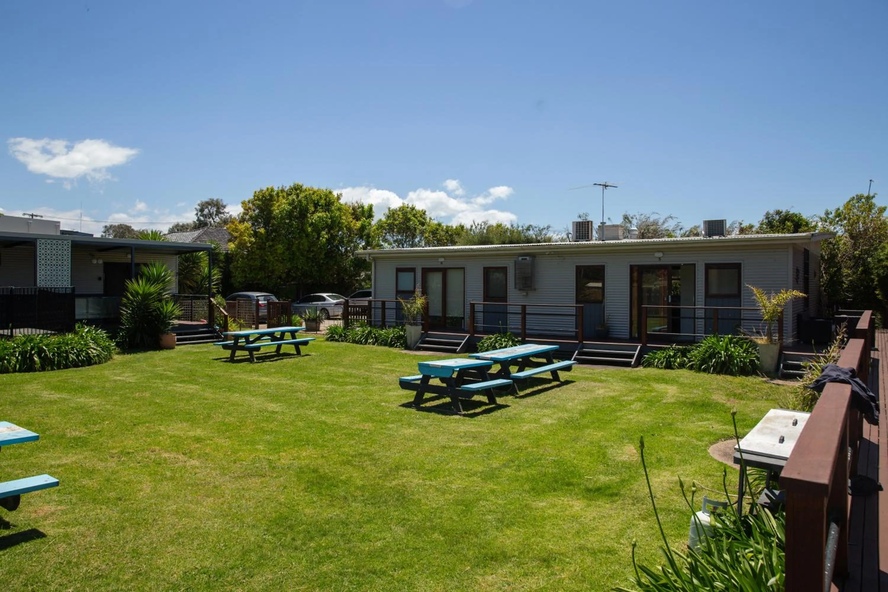 Garden view in Beach Holiday Apartments