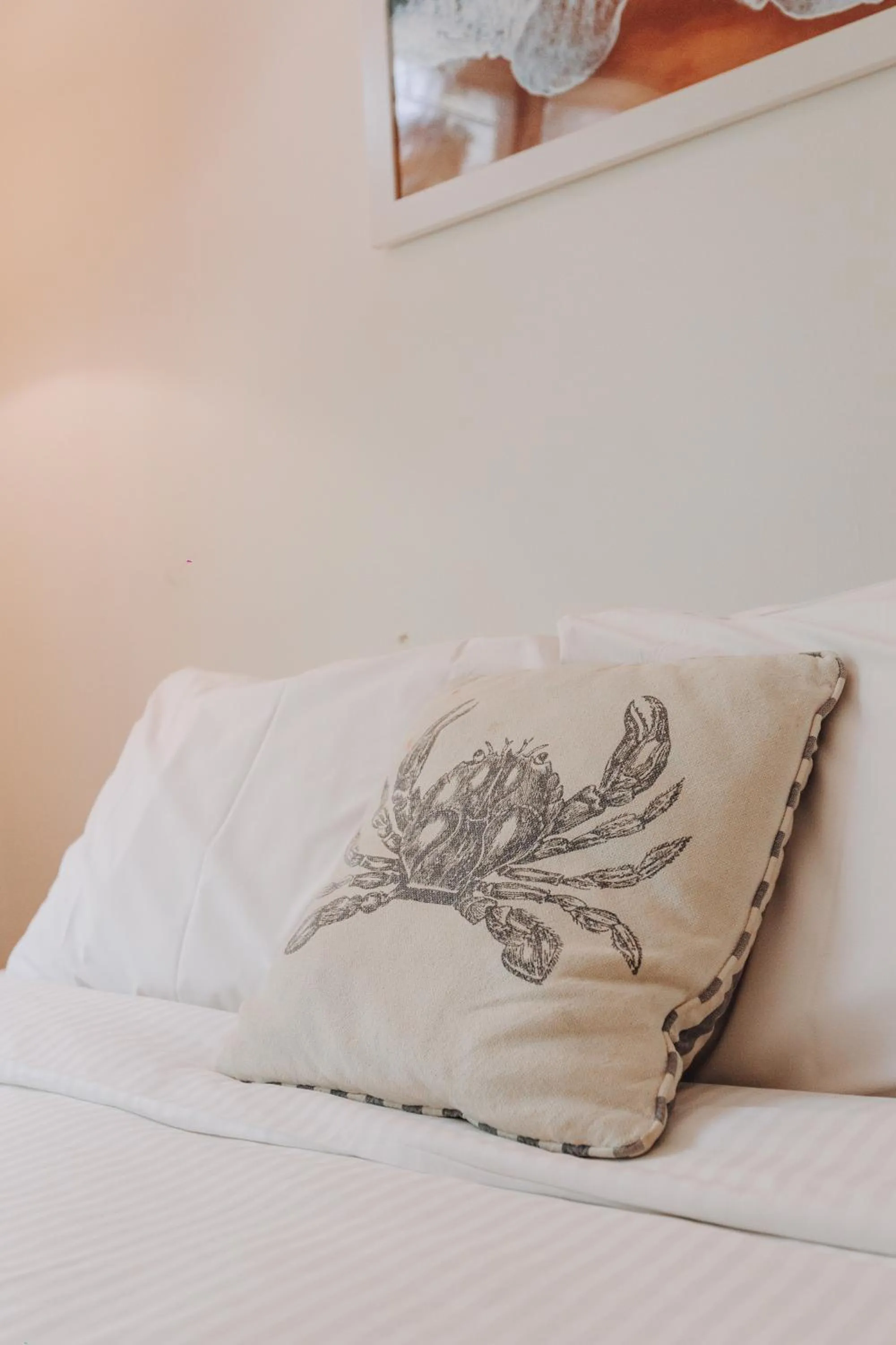 Bed in Beach Holiday Apartments