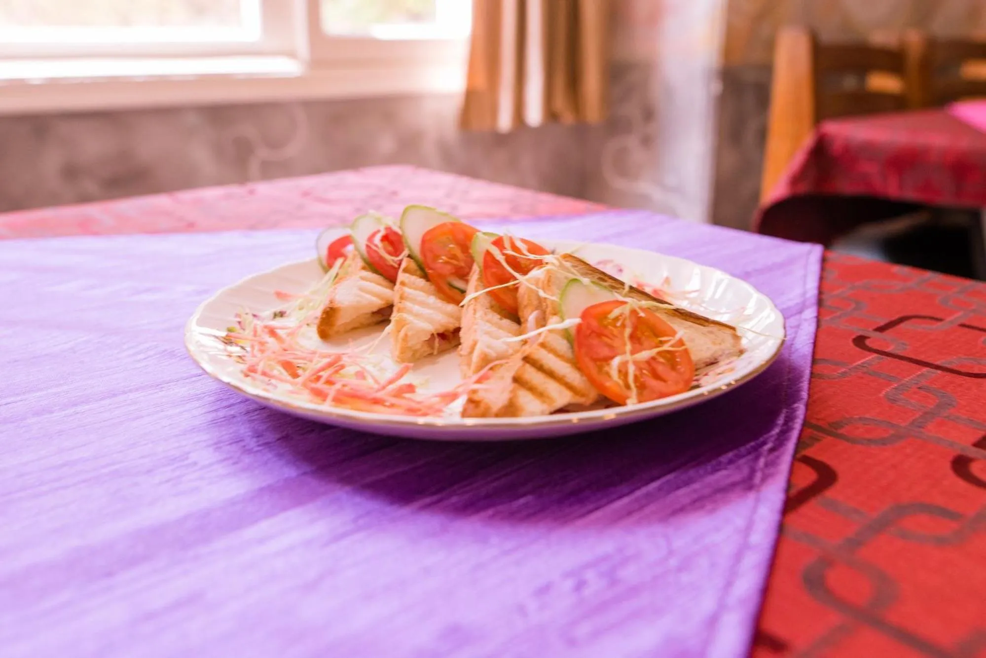 Food and drinks in Hotel Buddha