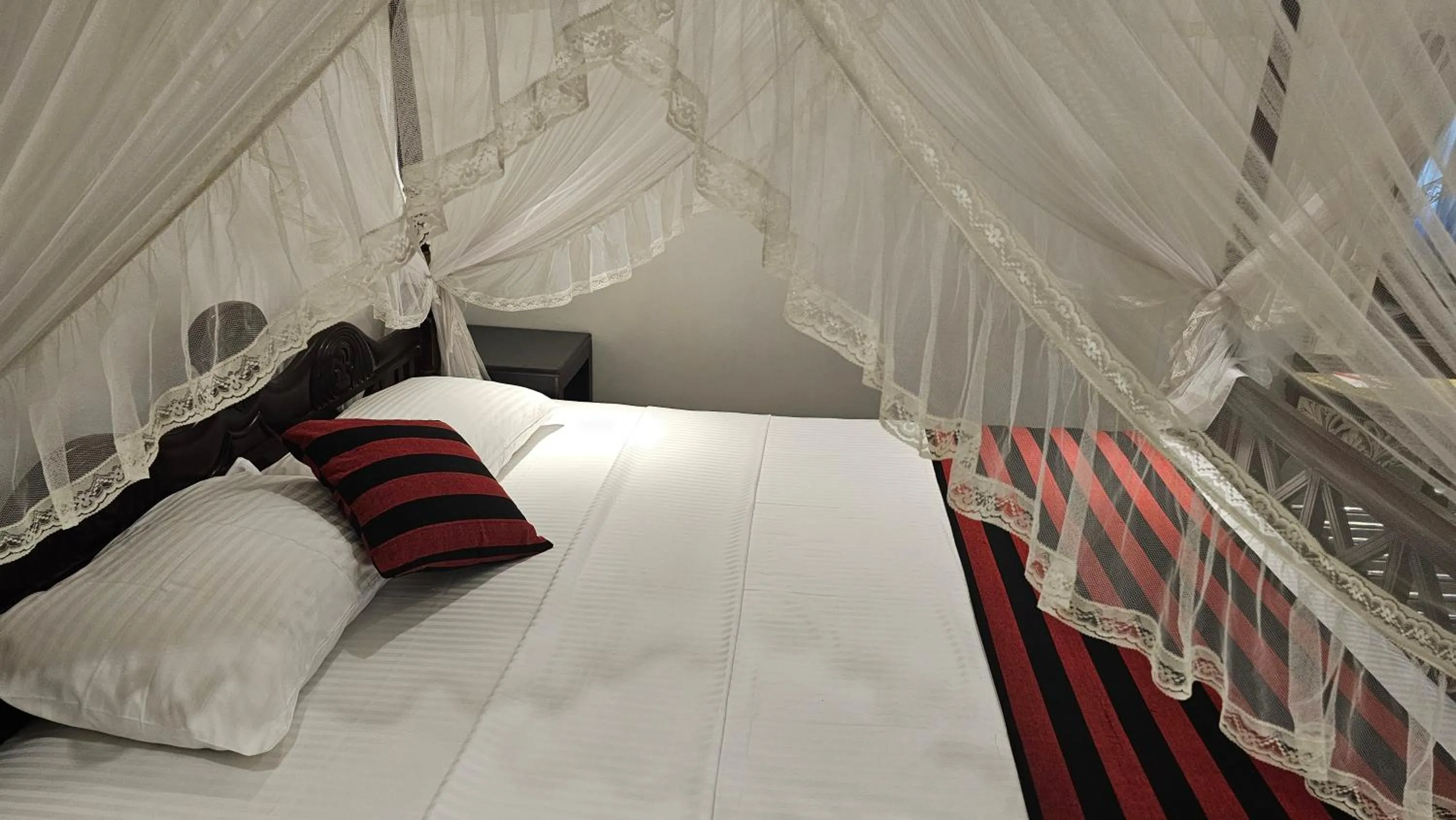 Bed in Ridee Villa