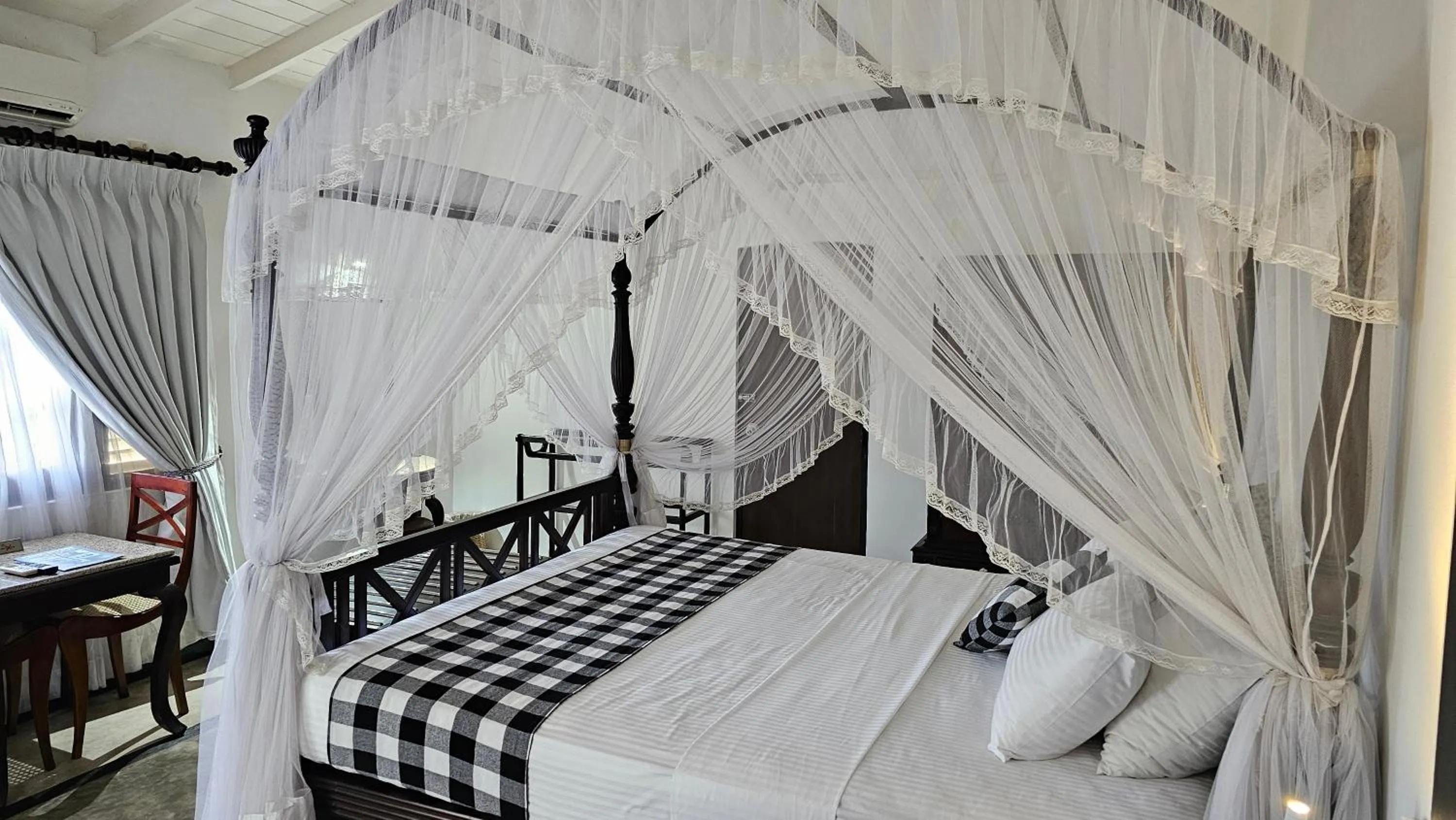 Bed in Ridee Villa