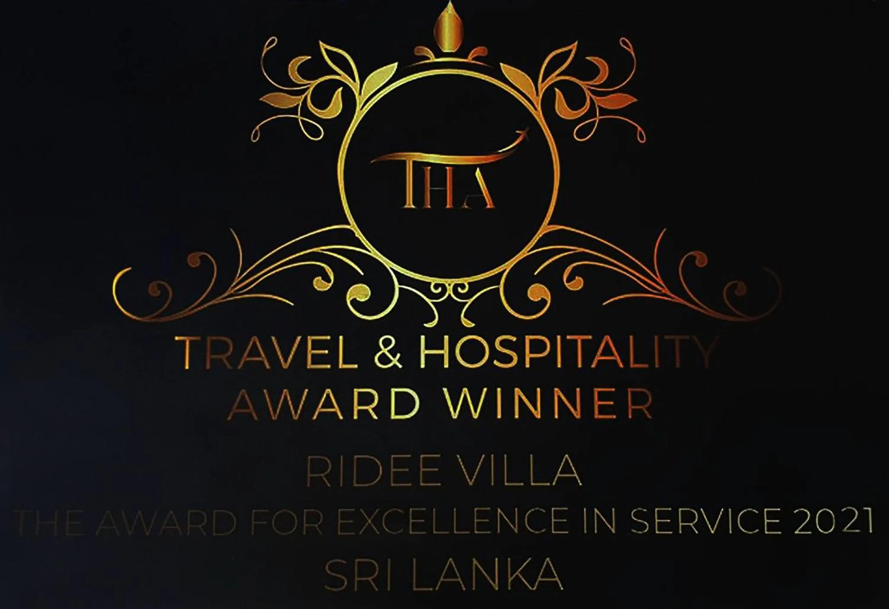 Logo/Certificate/Sign in Ridee Villa