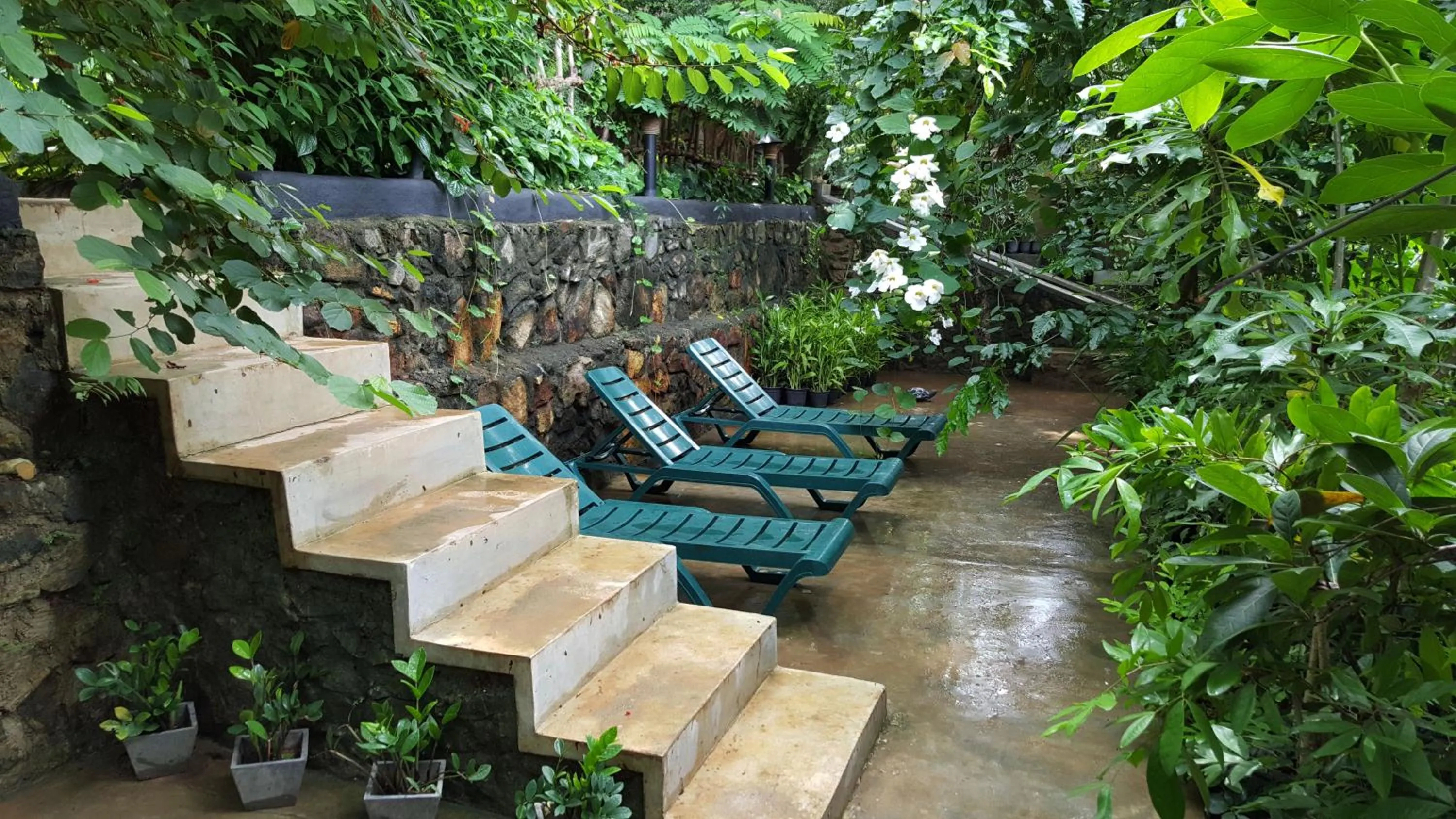 Decorative detail in Ridee Villa