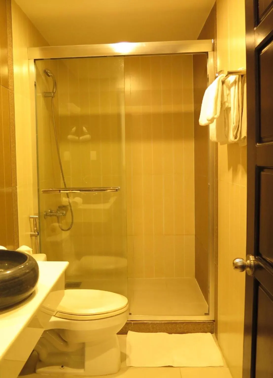 Shower in Sunflowers Hotel Airport