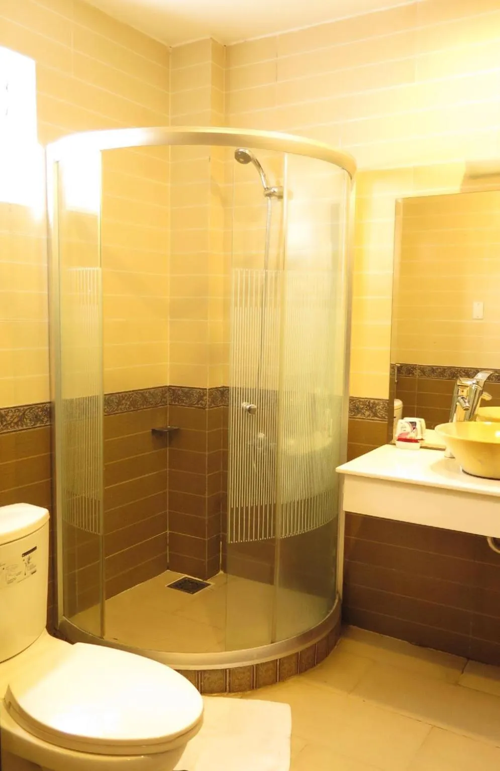 Bathroom in Sunflowers Hotel Airport