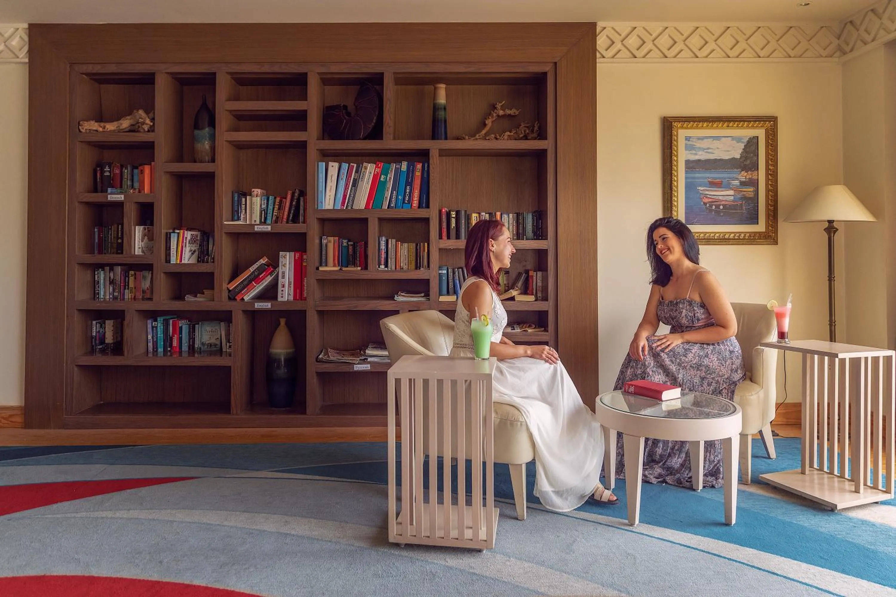 Library in Old Palace Resort Sahl Hasheesh