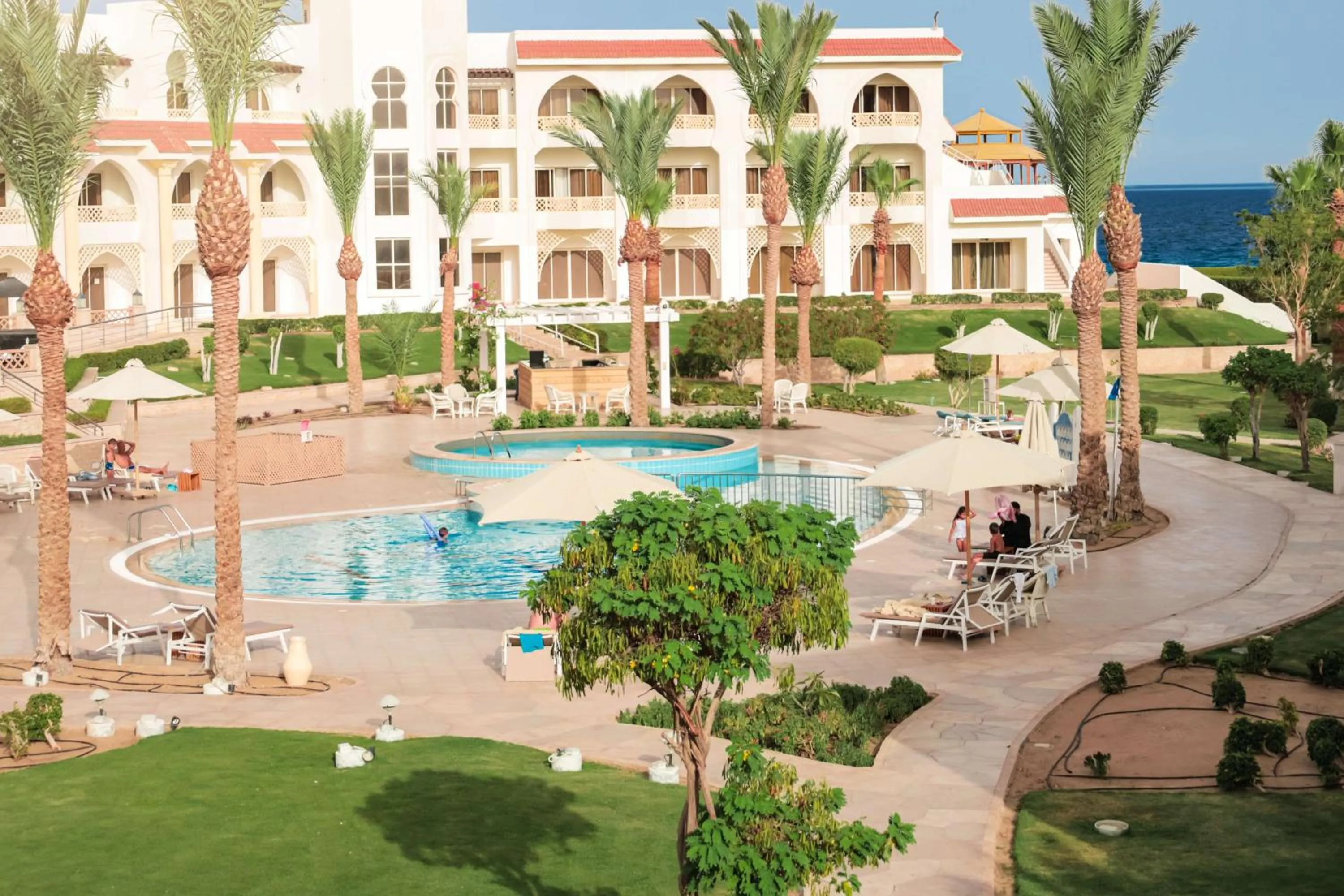Garden in Old Palace Resort Sahl Hasheesh