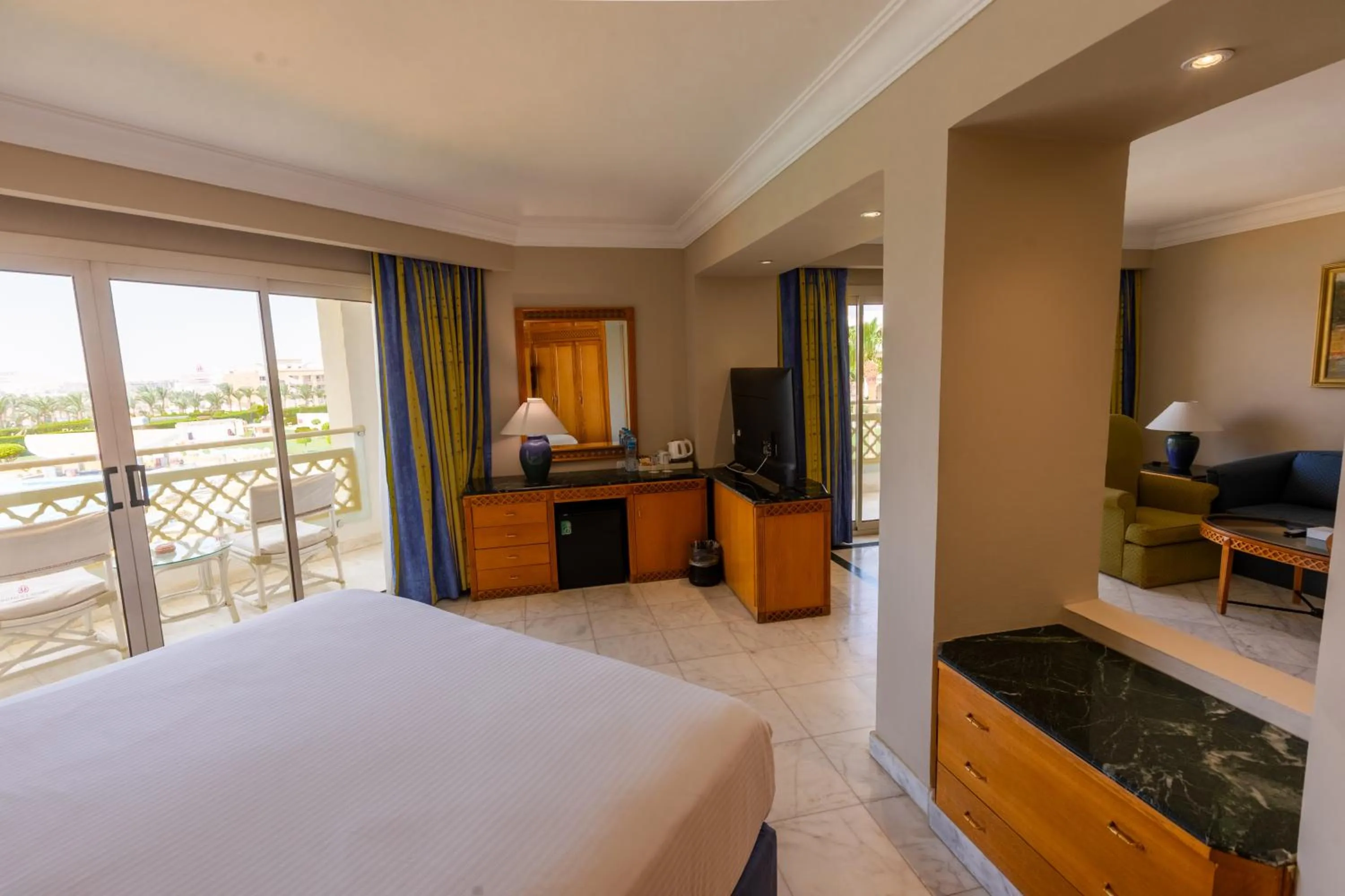 Seating area in Old Palace Resort Sahl Hasheesh