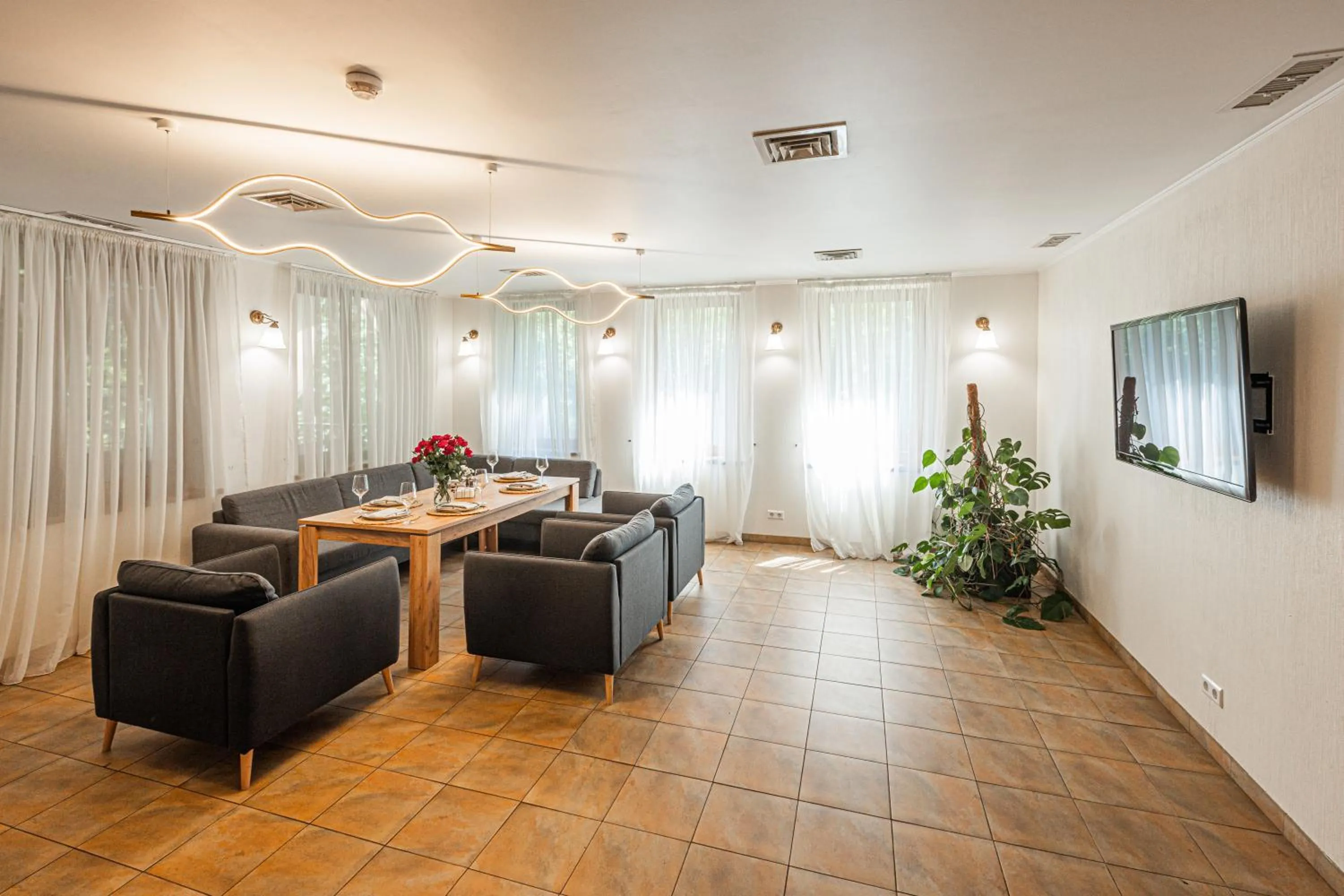 Living room in ONOVO Dendra Hotel