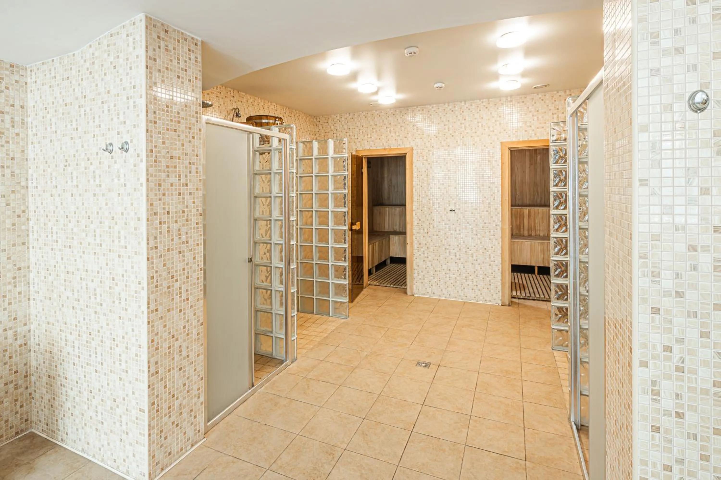 Sauna in ONOVO Dendra Hotel