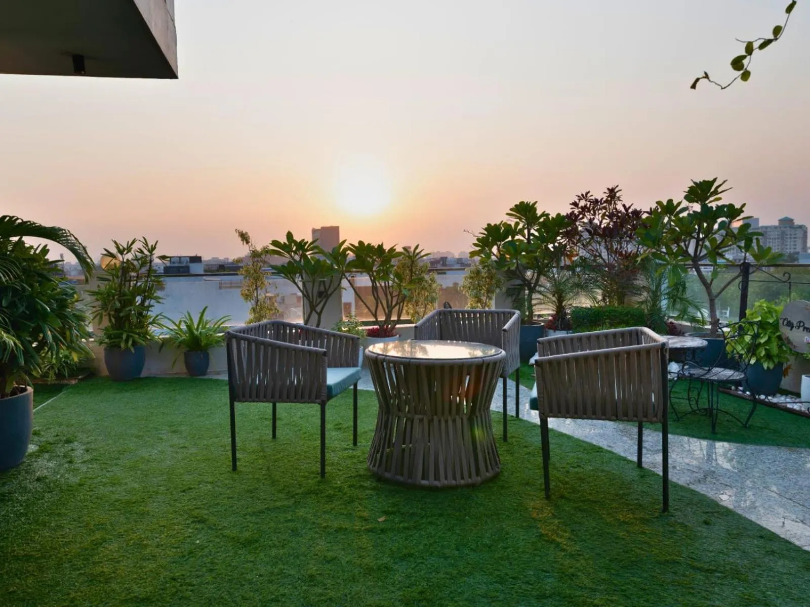 Balcony/Terrace in Hotel City Premier - Golf Course Road ,Gurgaon