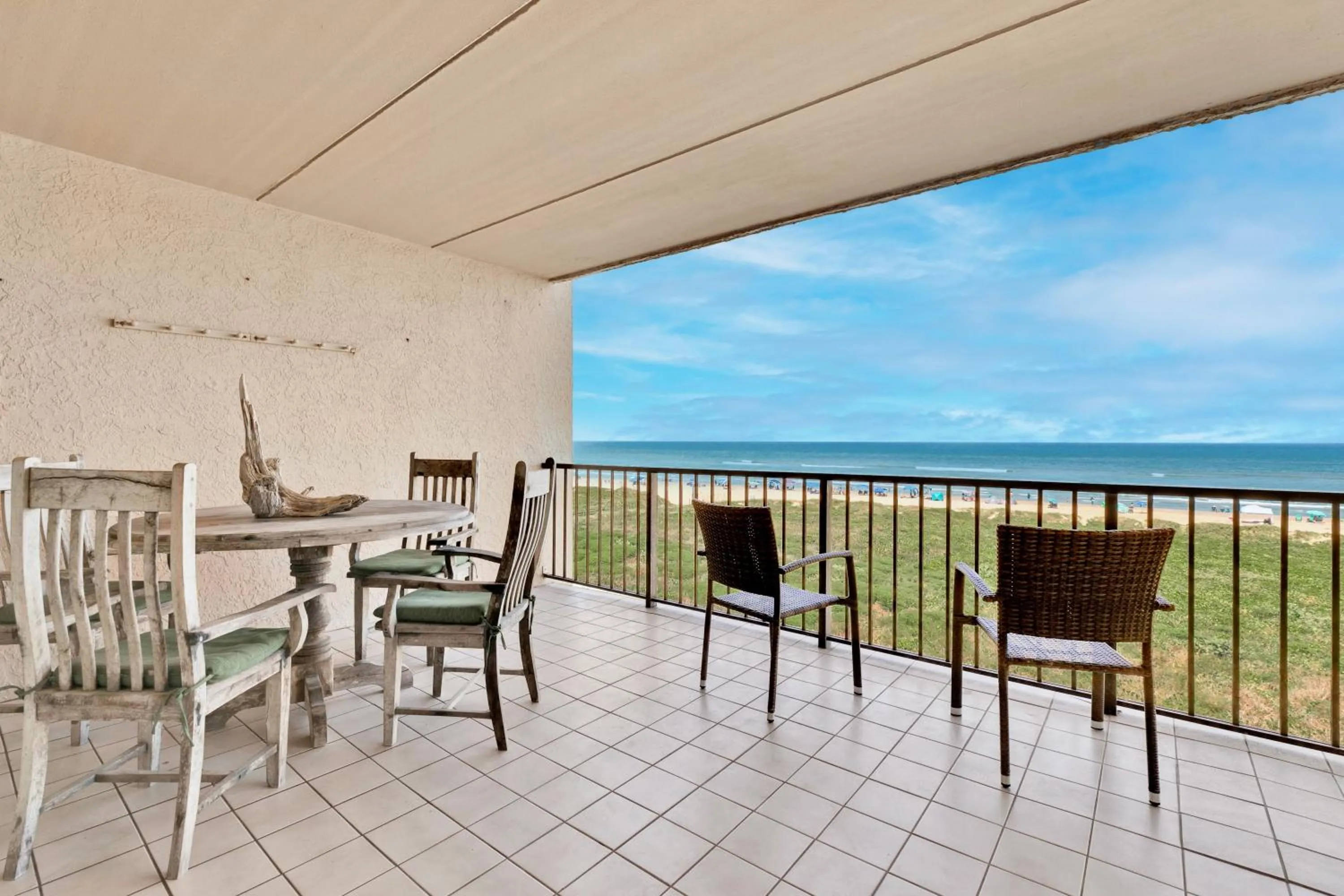 Balcony/Terrace in Beach House Condo Unit #401