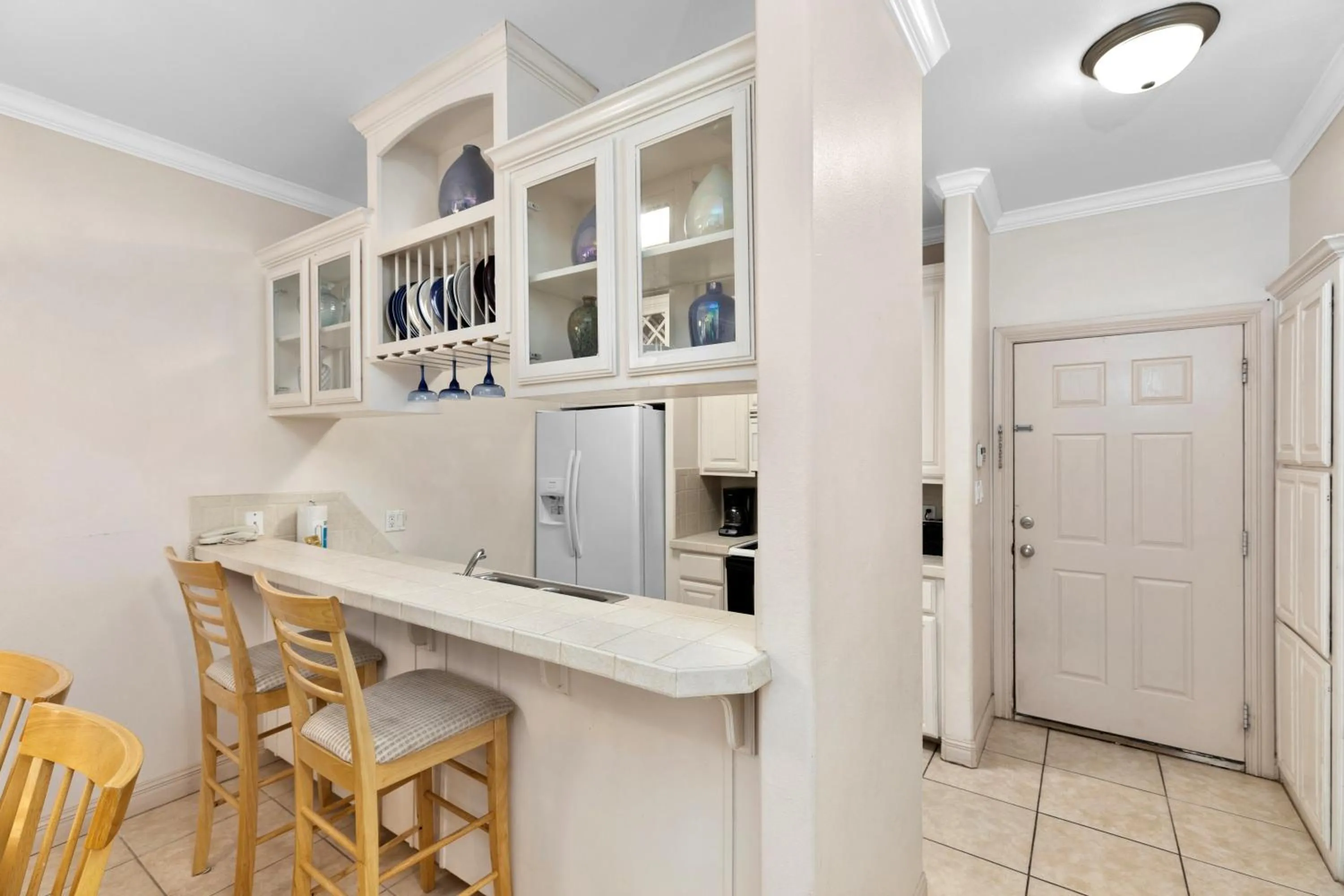 Kitchen or kitchenette in Mar y Sol Condo Unit #3