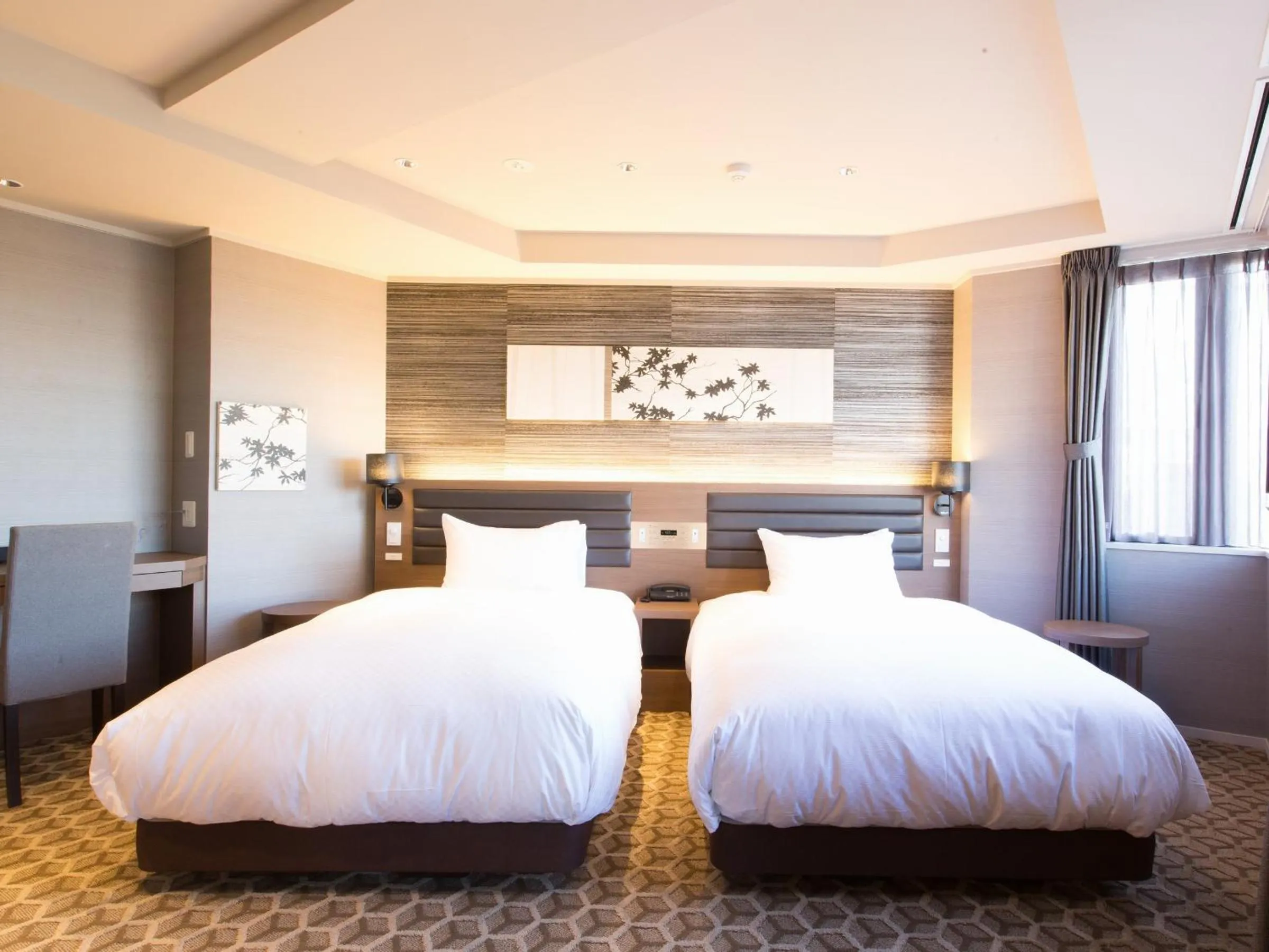 Bed in Hotel Shiki Utsubo Park