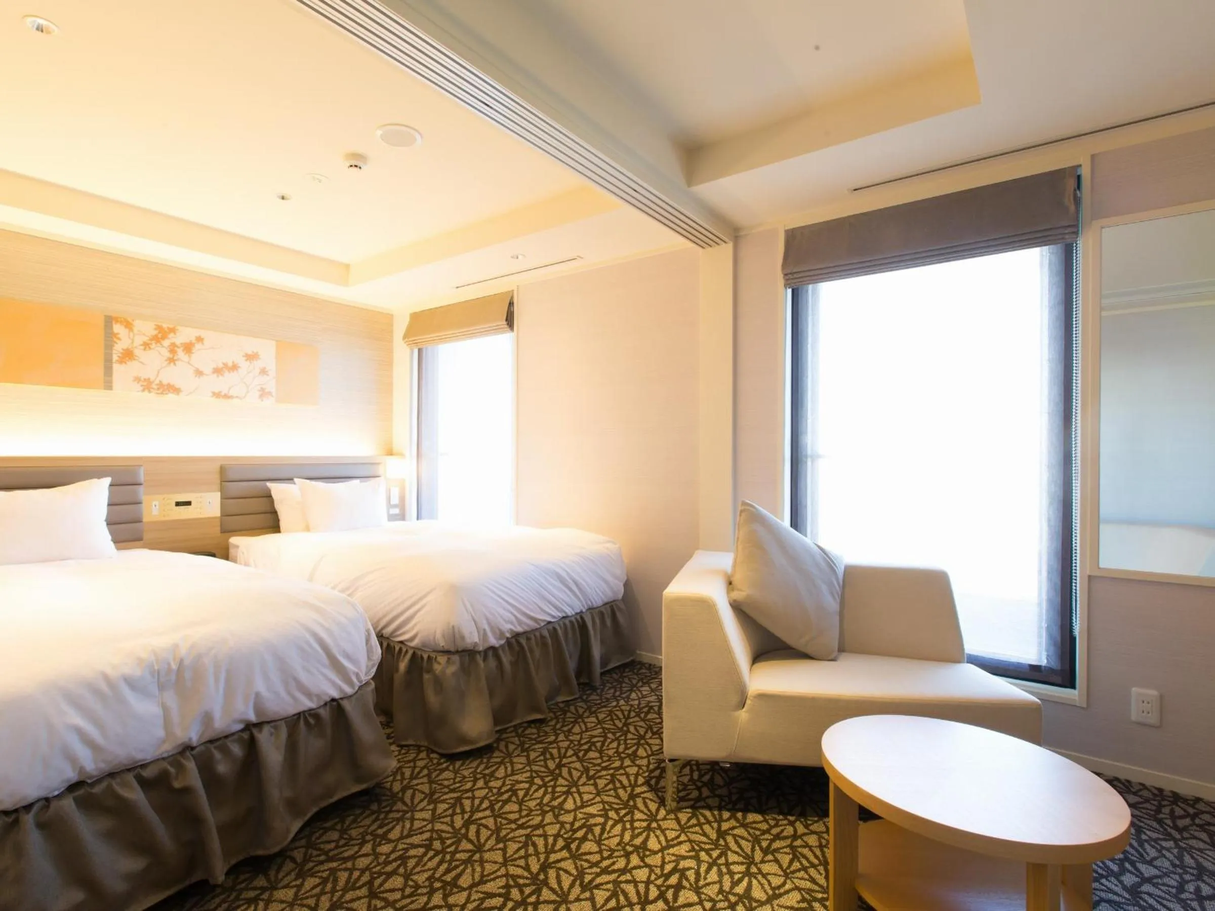 Living room, Bed in Hotel Shiki Utsubo Park