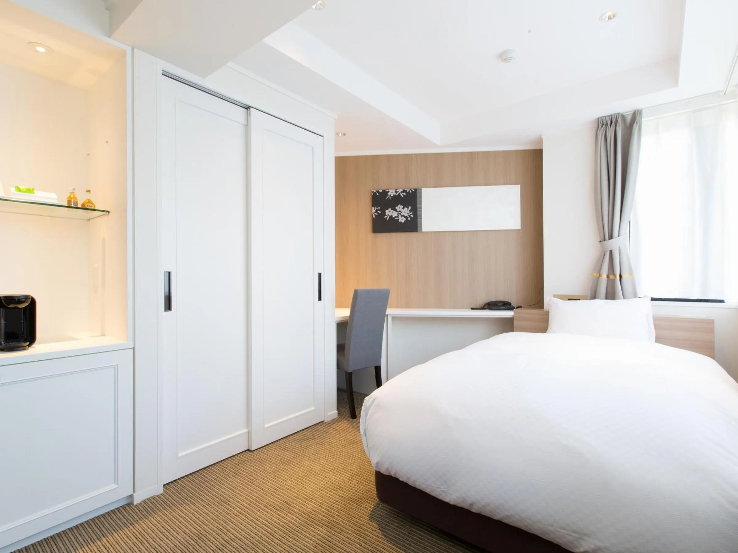 Bed in Hotel Shiki Utsubo Park