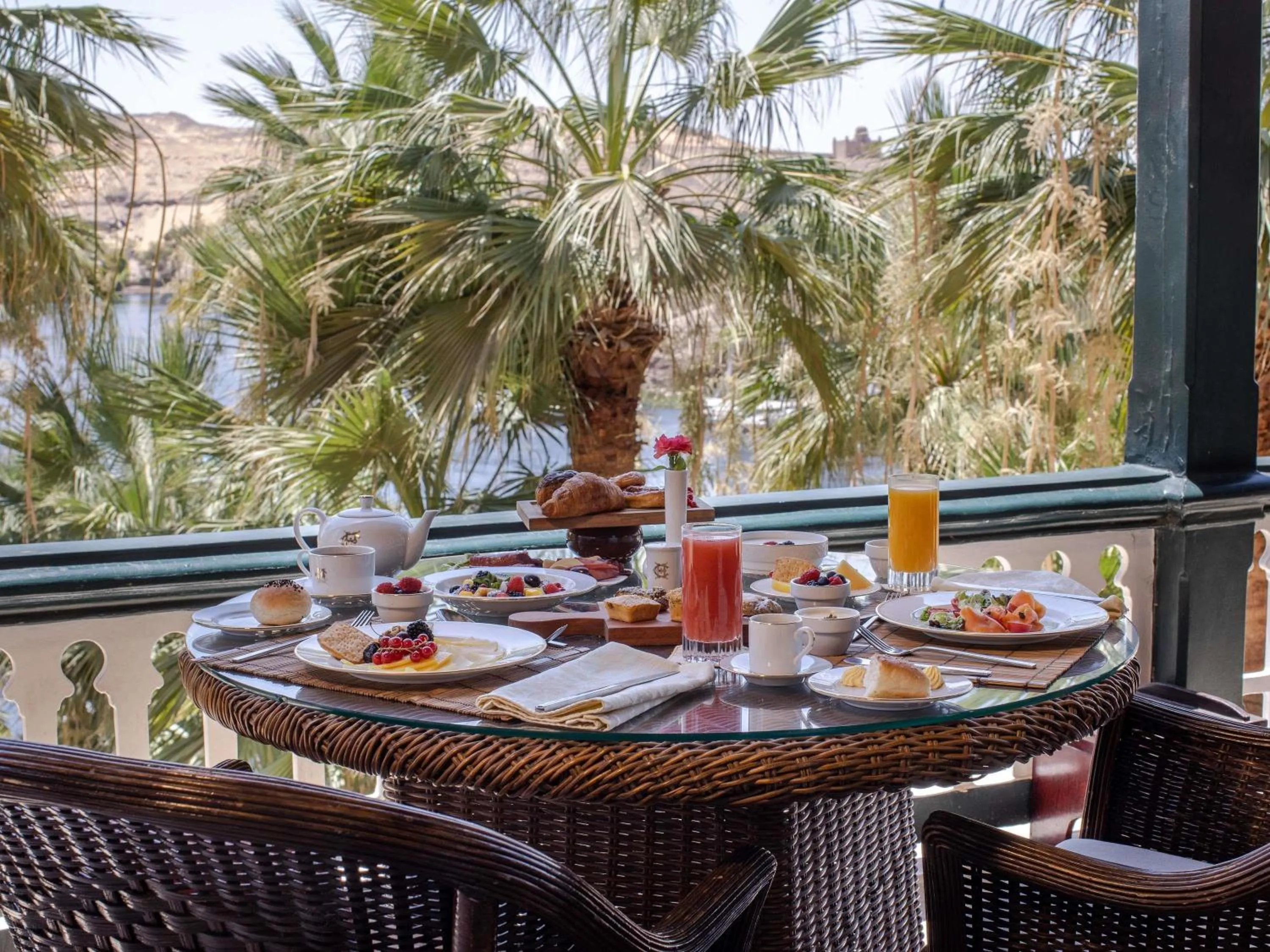 Breakfast in Sofitel Legend Old Cataract